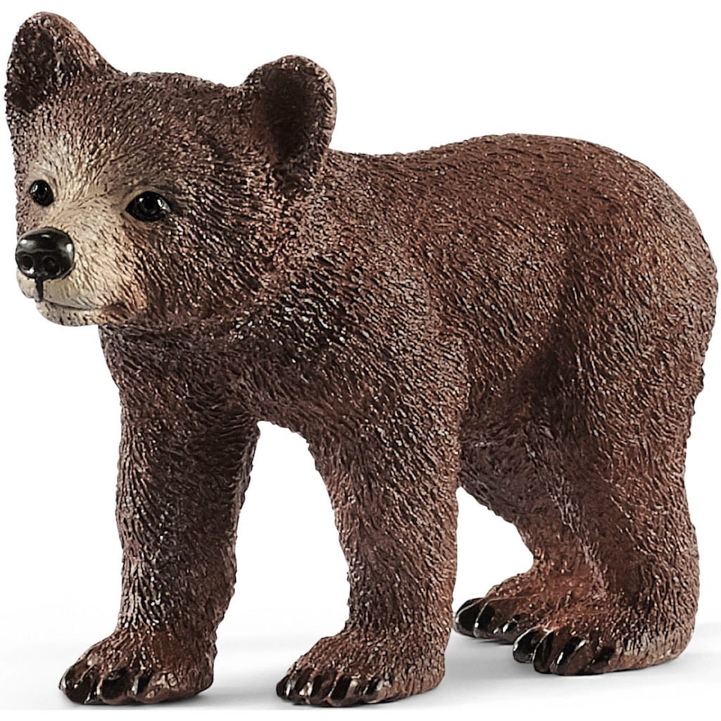 Schleich® Spielfigur »WILD LIFE, Grizzlybär-Mutter mit Jungem (42473)«