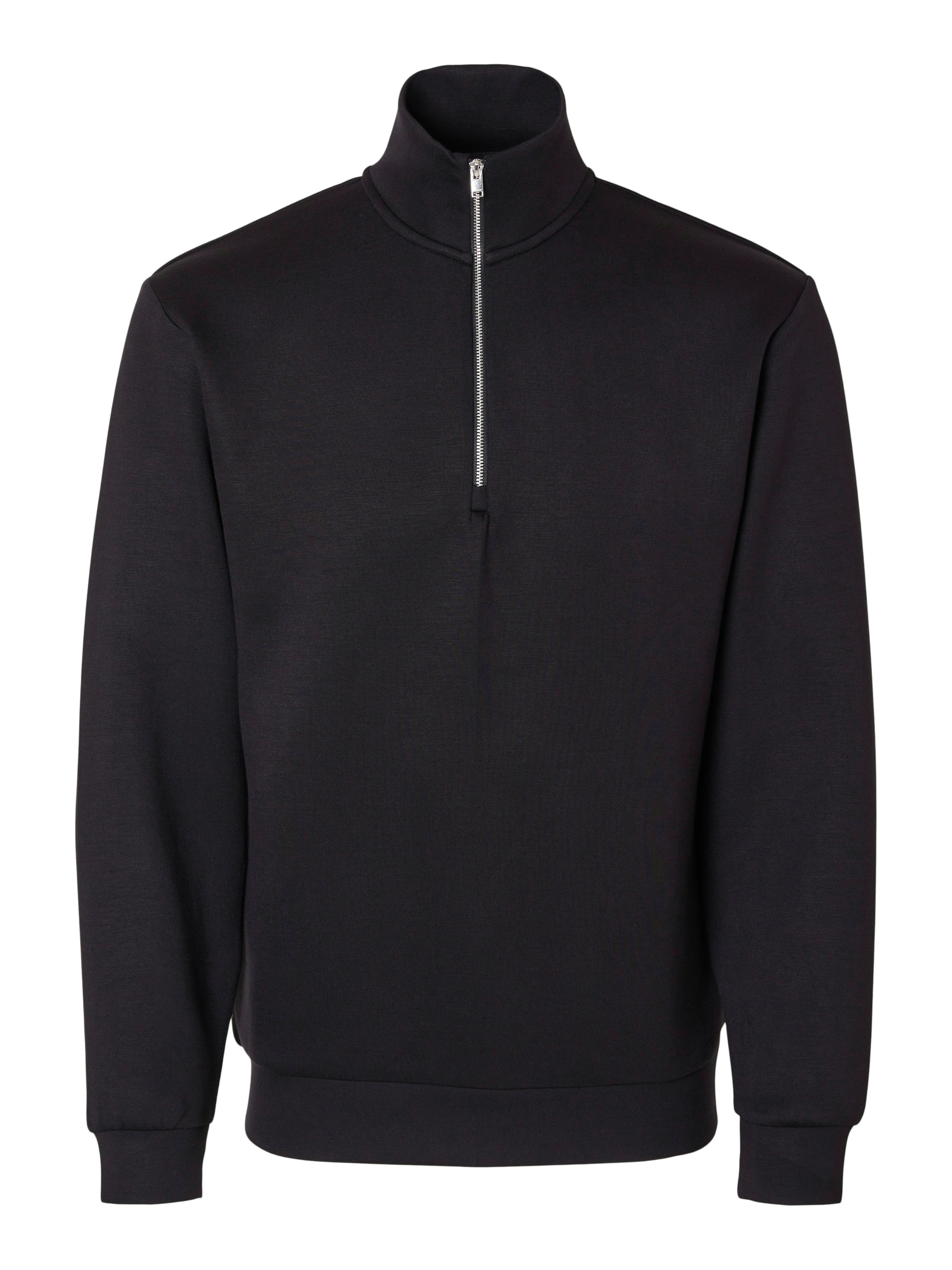SELECTED Sweatshirt »SLHEMANUEL SOFT ZIP HIGH NECK SWEAT NOOS«
