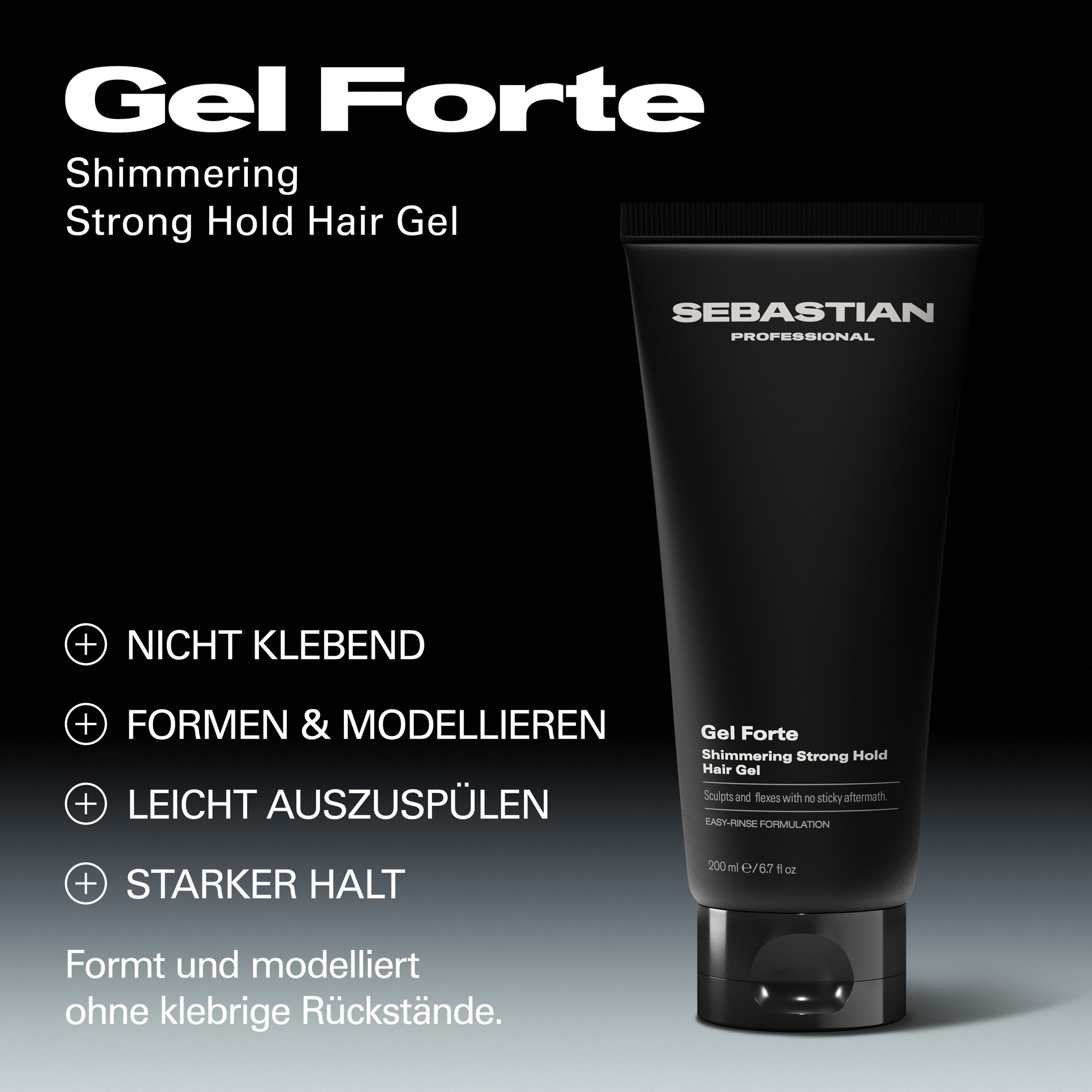 Sebastian Professional Haarbalsam »Gel Forte« für glanzloses Haar, Frizz und widerspenstiges Haar