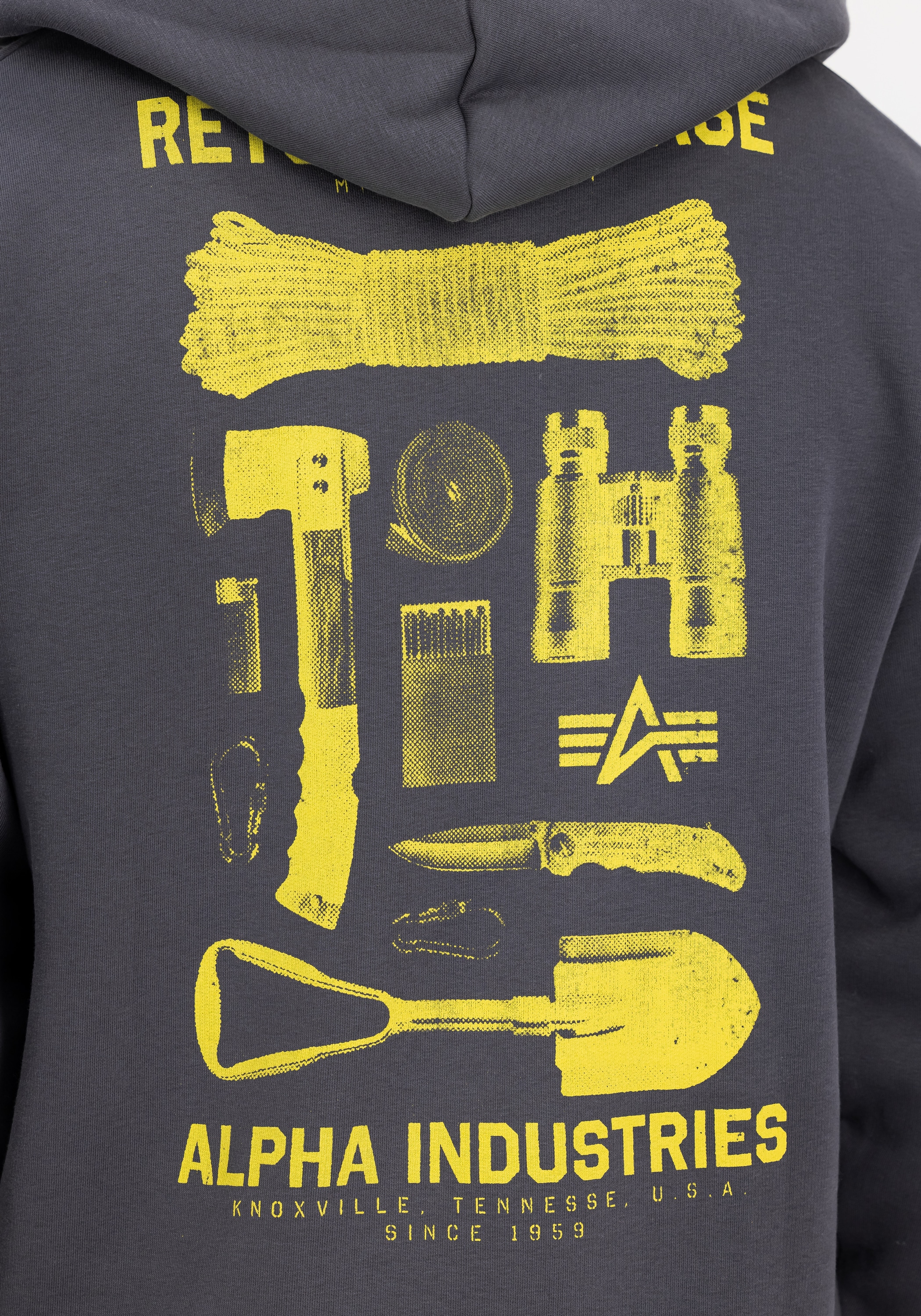 Alpha Industries Kapuzensweatshirt »Return To Base Hoodie«

