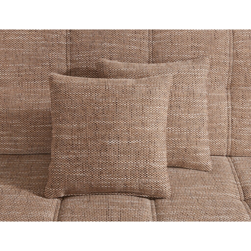 DOMO collection Wohnlandschaft »Treviso incl. Zierkissen, moderne Steppung, XXL: B/T/H: 364/201/83 cm«