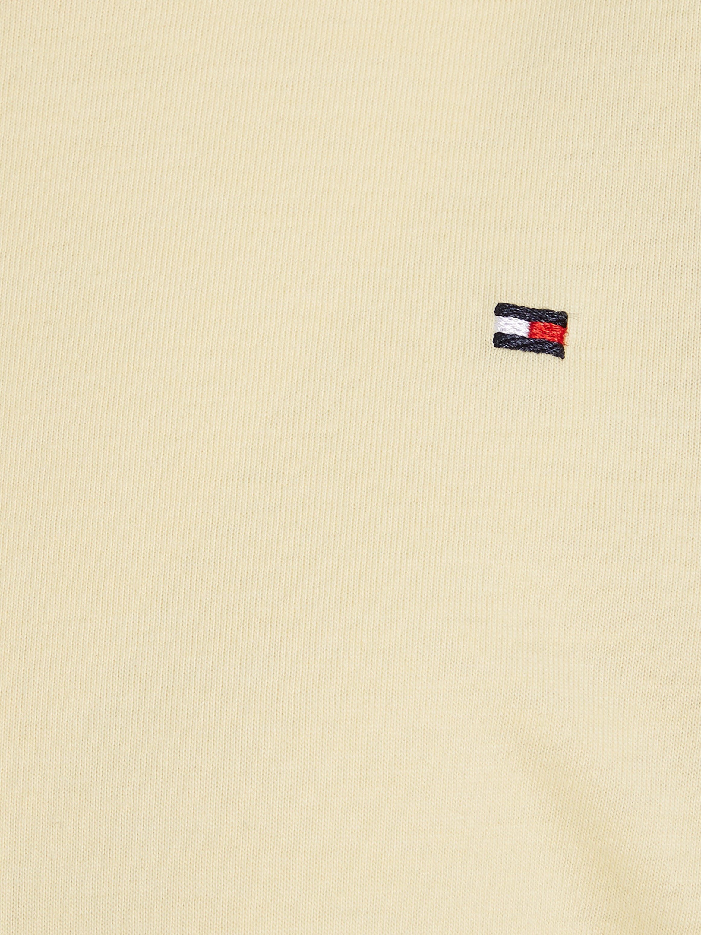 Tommy Hilfiger T-Shirt »ESSENTIAL RUFFLE SLEEVE TOP«, mit gewelltem Ärmelabschluss