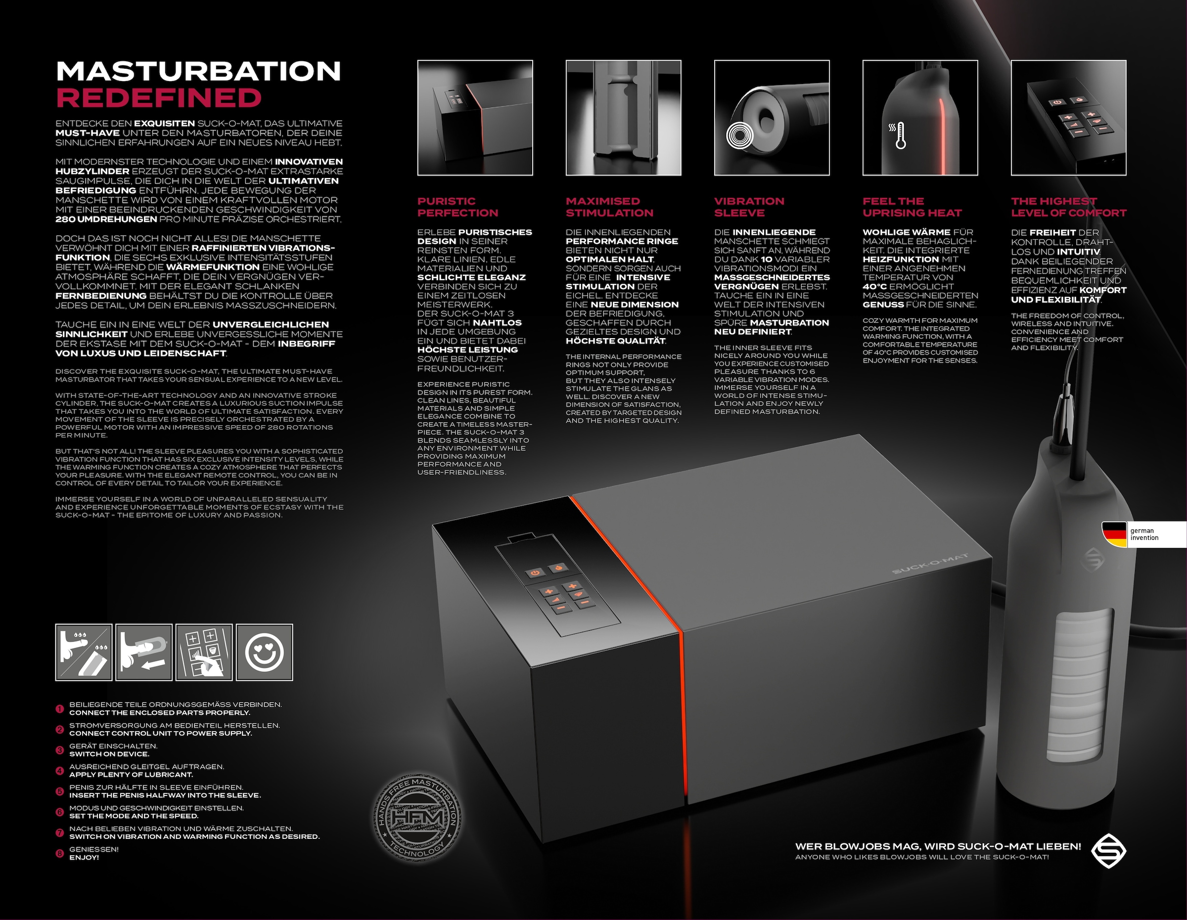 SUCK O MAT Masturbator »Masturbator Suck-O-Mat 3«