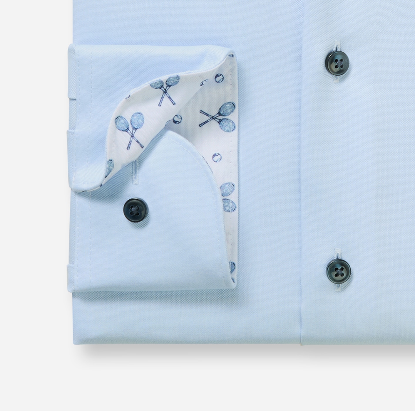 OLYMP Langarmhemd »Luxor« modern fit, Button-down-Kragen, Businesshemd