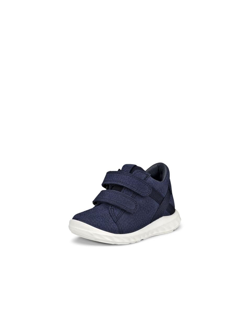 Ecco, Herren, Lauflernschuh »SP.1 LITE INFANT« , Babyschuh, Klettschuh, Sneaker mit praktischen Klettriemchen, dunkelblau, 26, dunkelblau, Bequeme 