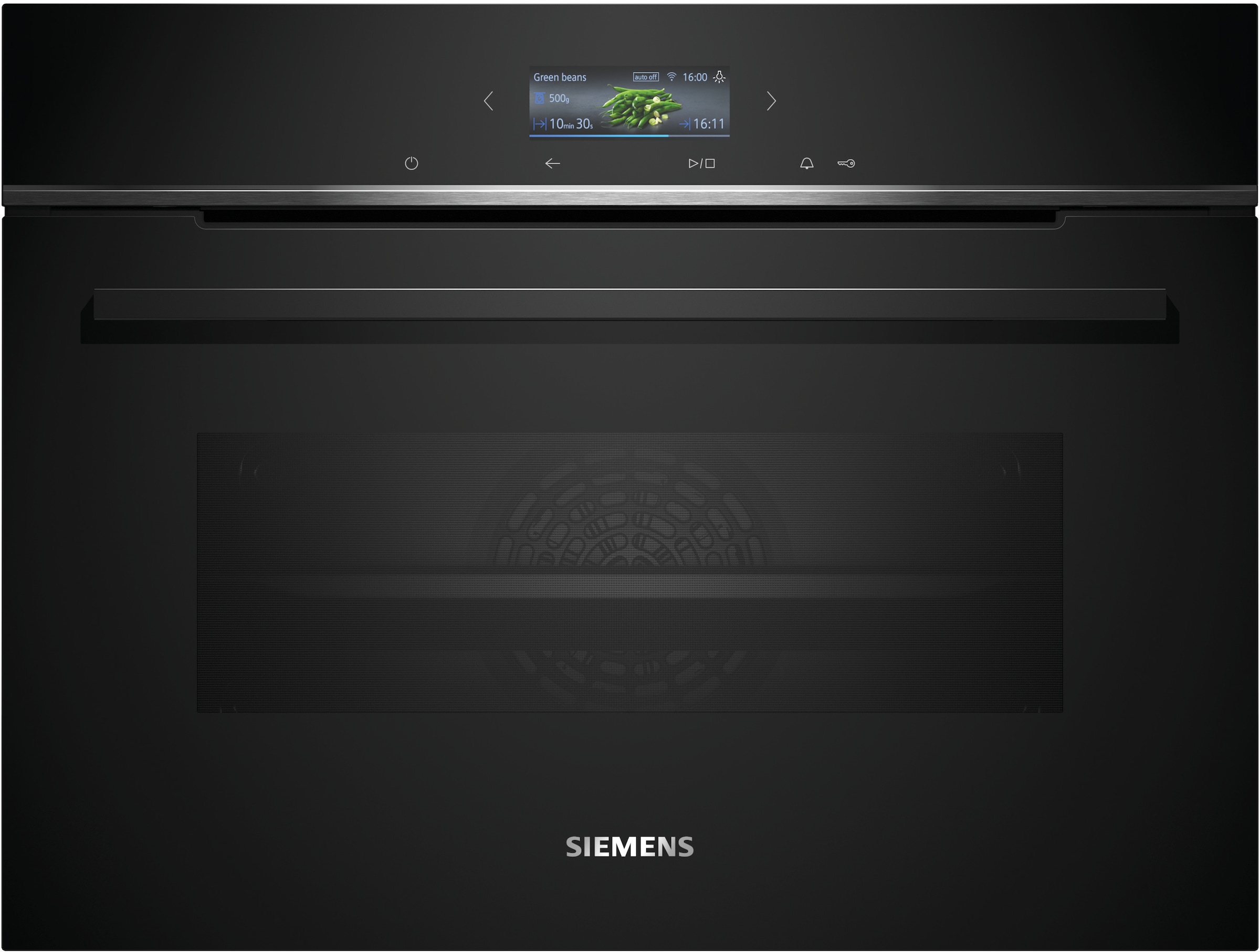 SIEMENS Pyrolyse Backofen iQ700 "CB774G1B1" mit Teleskopauszug nachrüstbar
