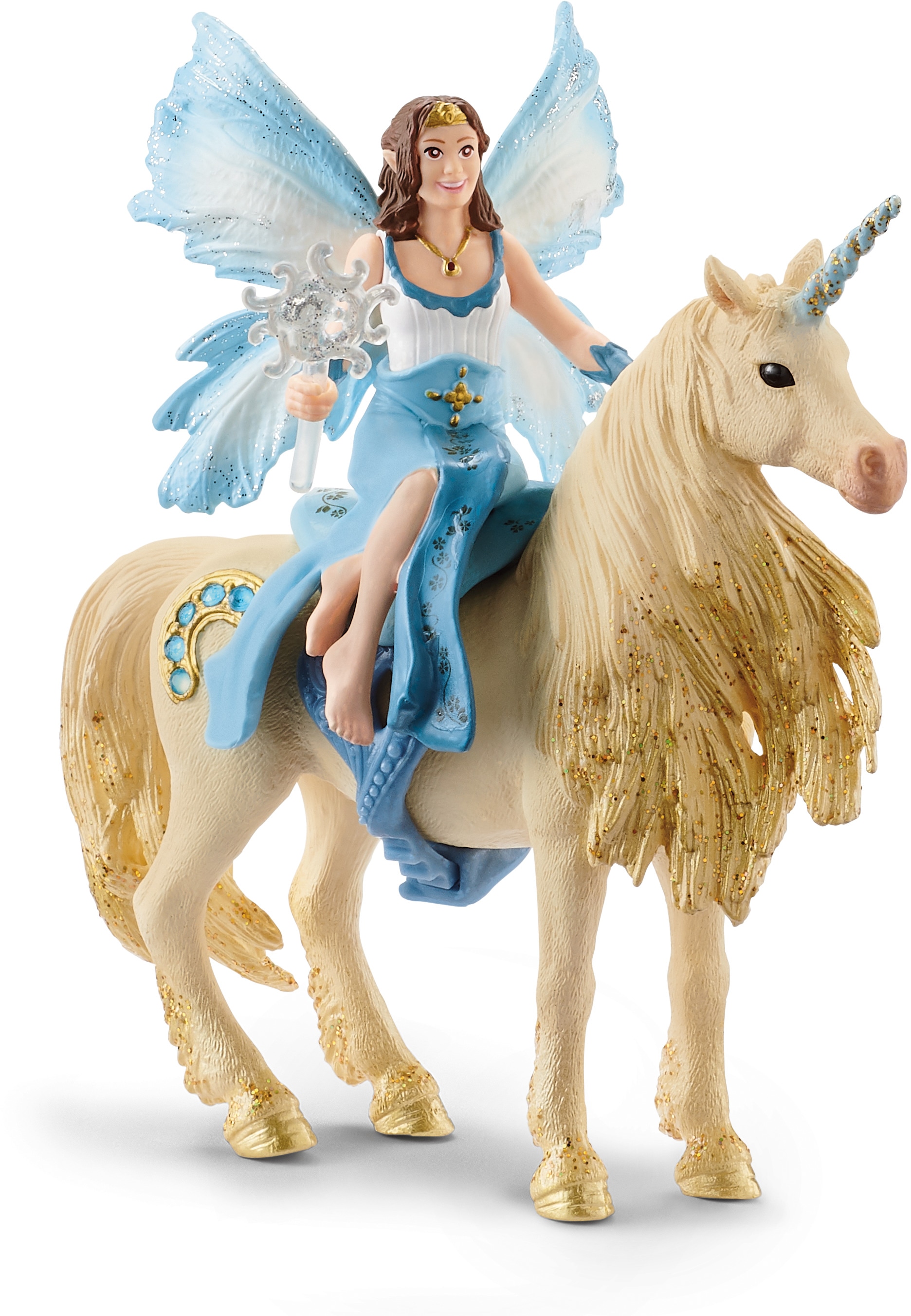 Schleich® Spielfigur »BAYALA®, Eyelas Ausritt auf Goldeinhorn (42508)«