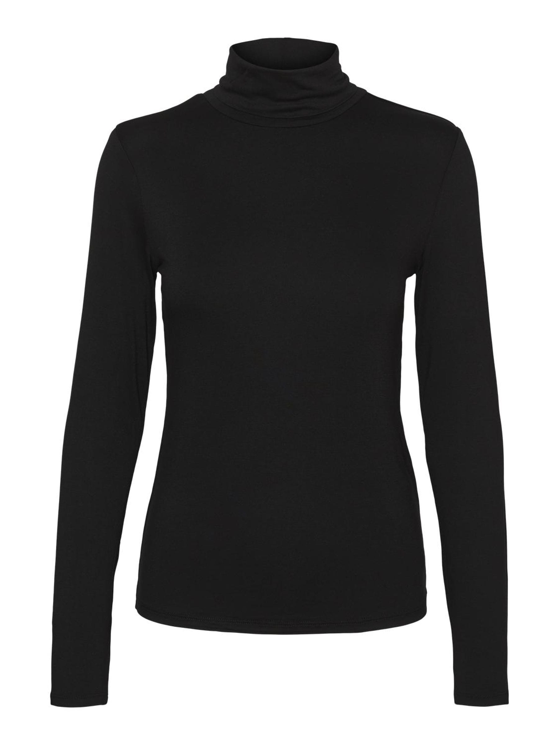 Vero Moda Langarmshirt »VMALBERTE LS ROLLNECK TOP JRS NOOS«