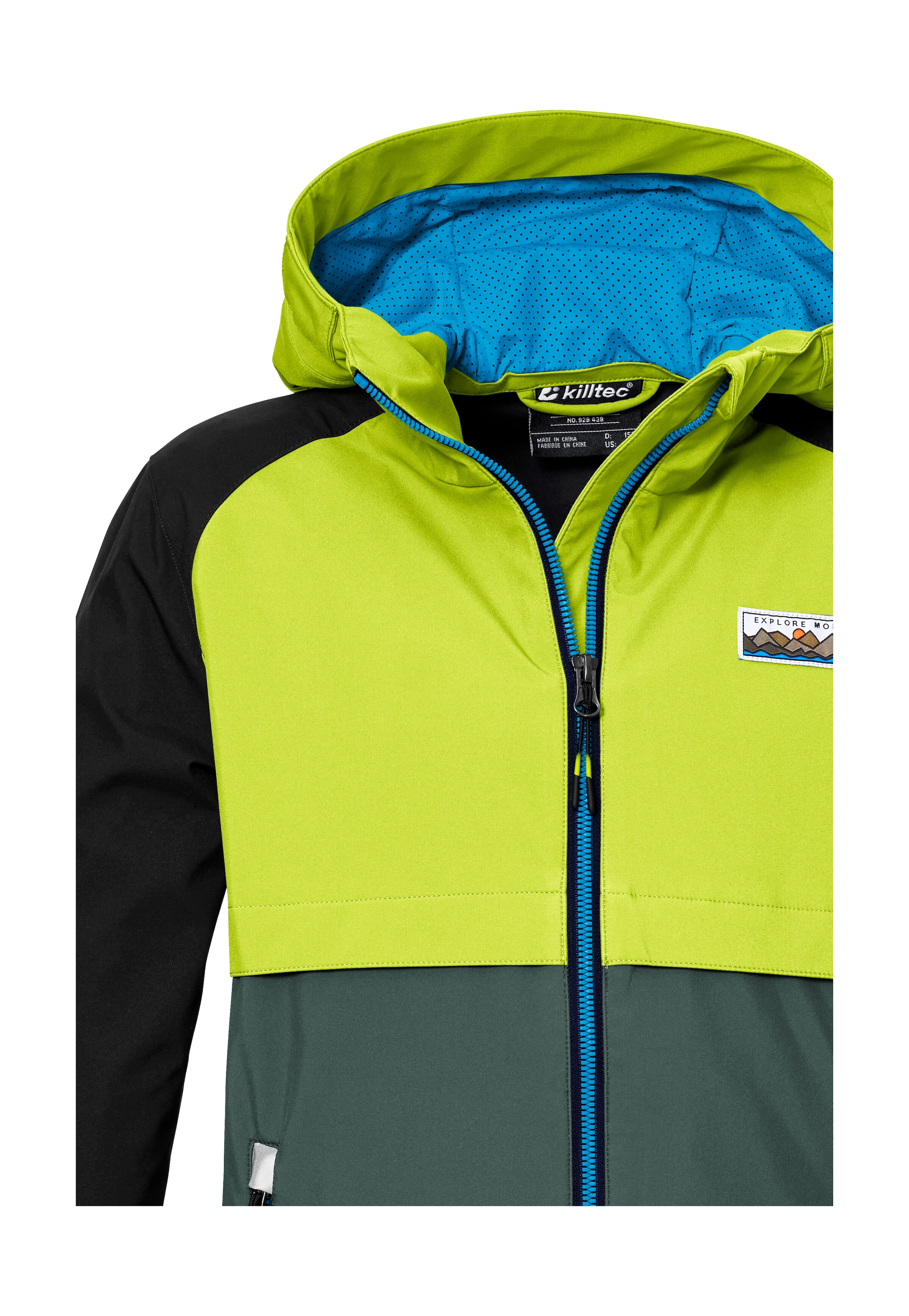 Killtec Softshelljacke »KOS 137 BYS SFTSHLL JCKT« Killtec Kids Softshelljacke: wind- und wasserabweisend