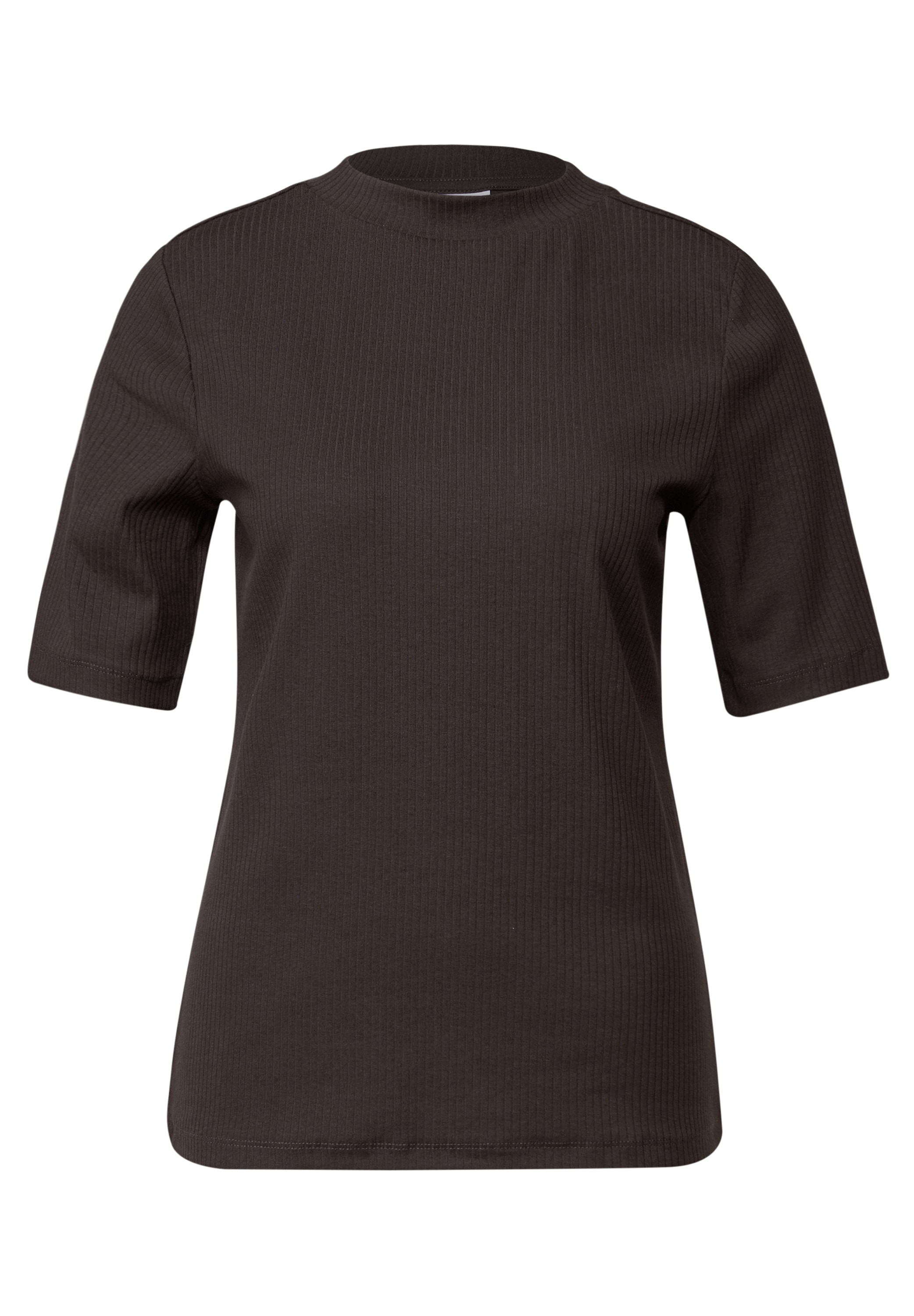 STREET ONE T-Shirt, mit Rippstruktur, Sommershirt