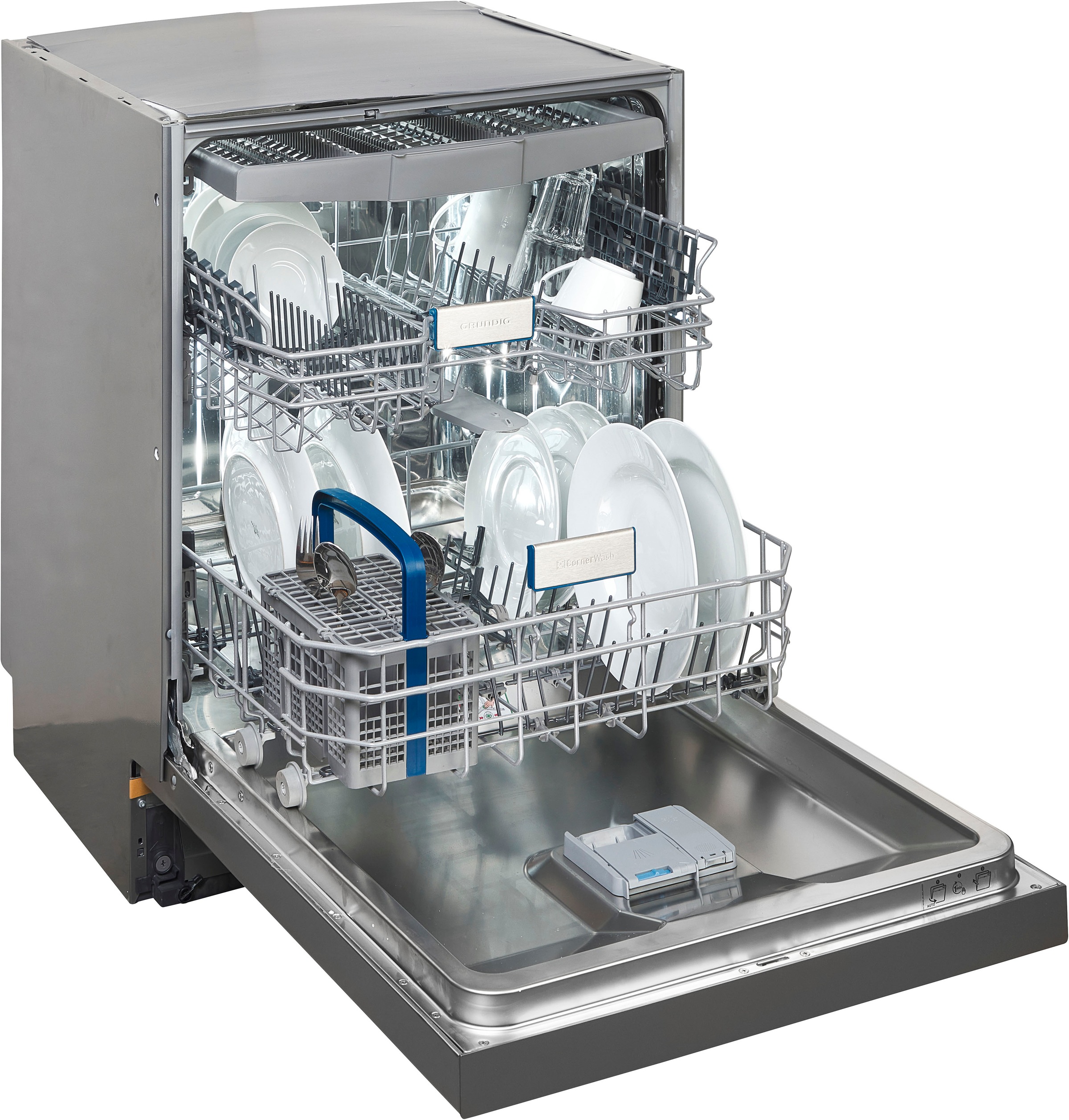 Grundig Unterbaugeschirrspüler »GNUP4510XCW 7696701677«, 14 Maßgedecke