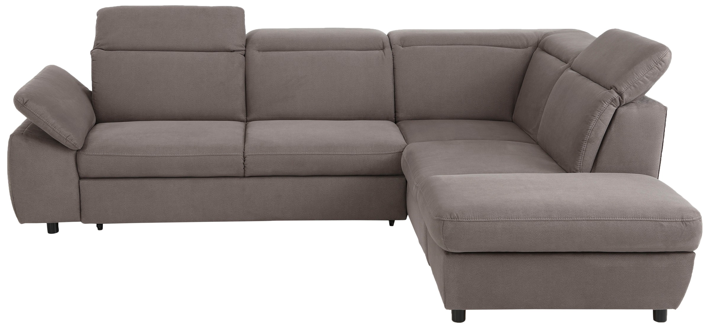 Home affaire Ecksofa »Mauritius L-Form«, mit Ottomane, mit Kopfteil- und Armlehnverstellung