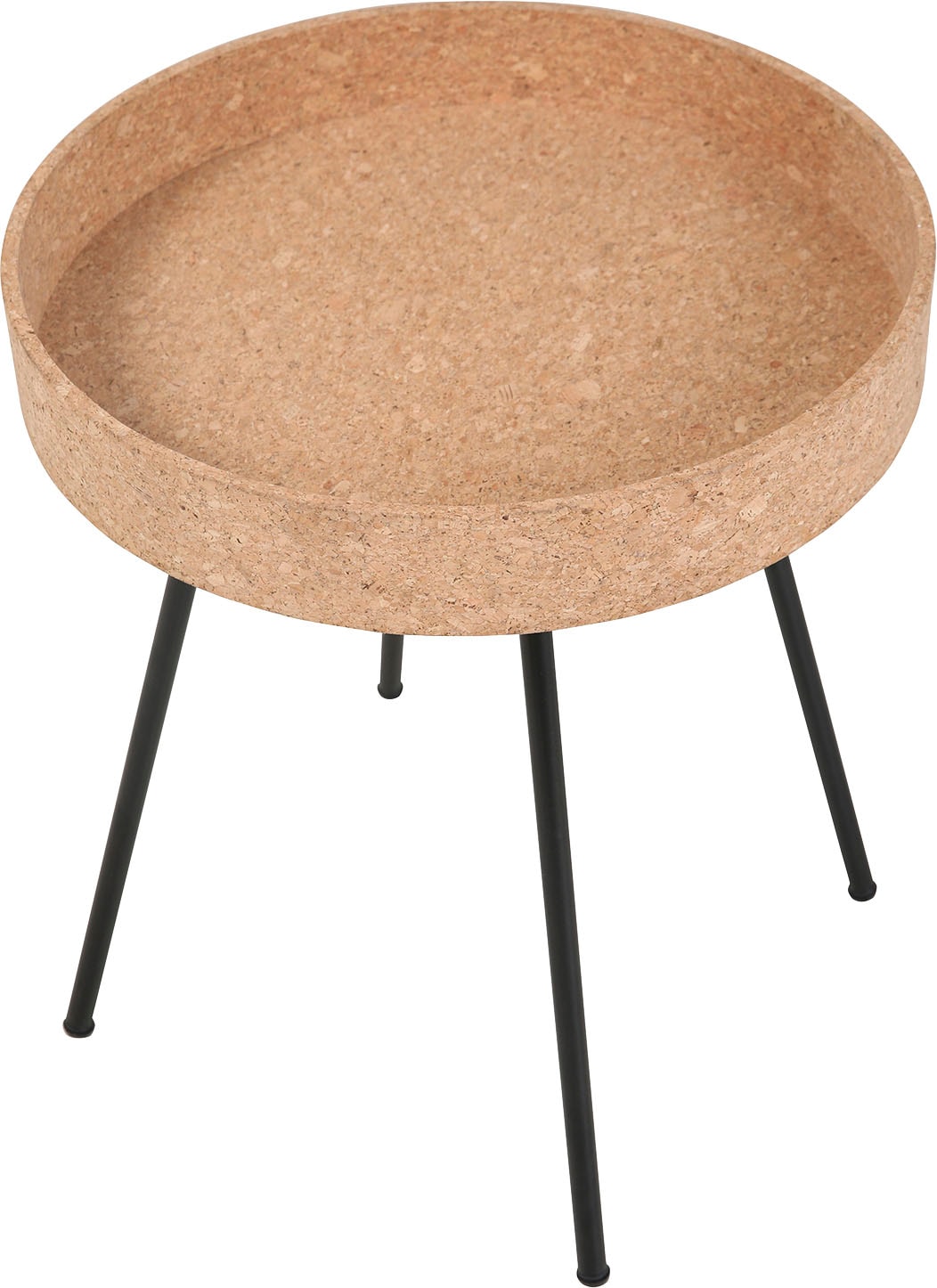 Home affaire Beistelltisch, (Set, 2 St.), Tischplatten aus Kork