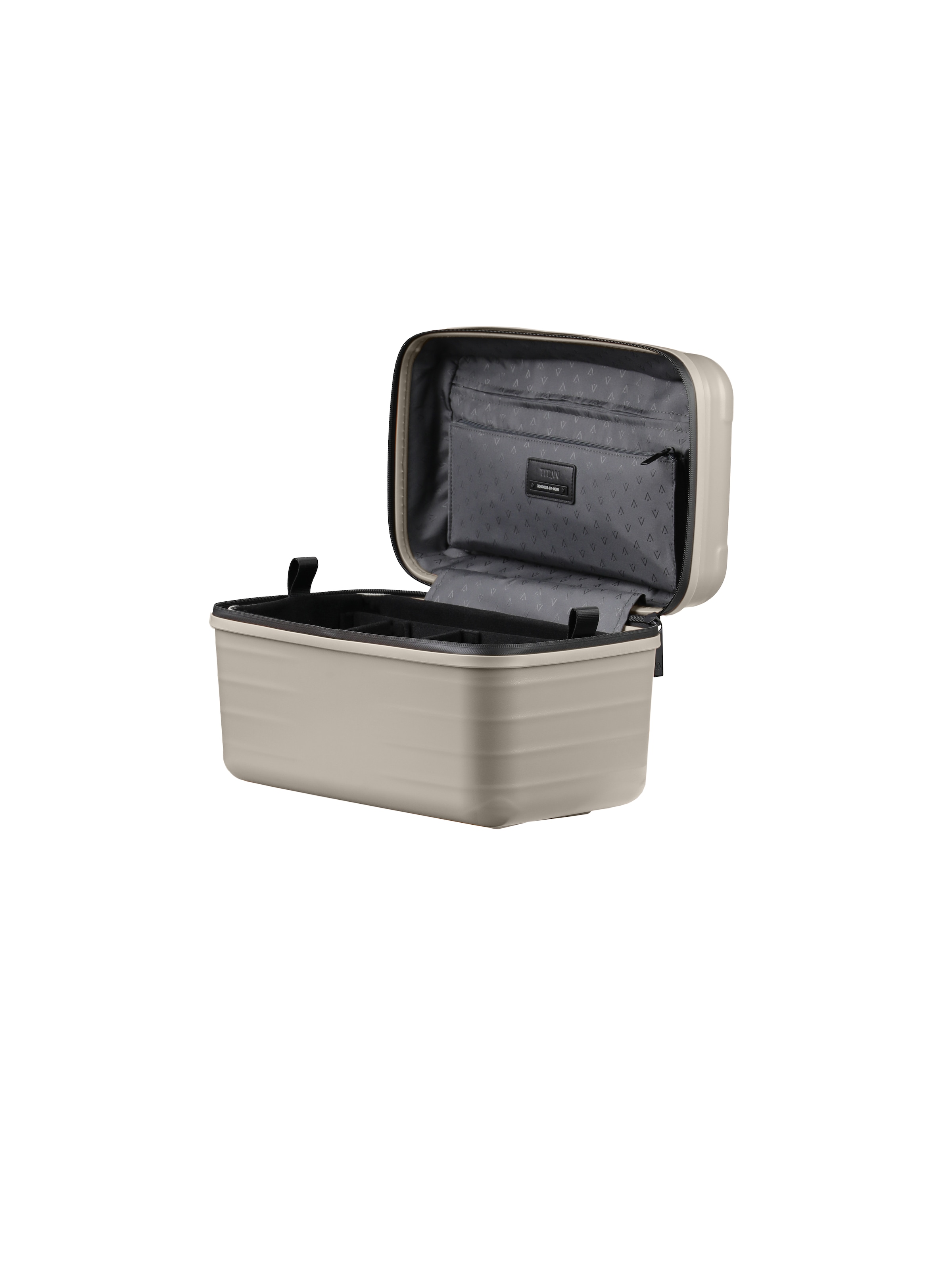 TITAN - Made in Germany Beautycase »UPGRADE Kosmetikkoffer« flexible Fächereinteilung, herausnehmbares Inlay und Trolley-Sleeve