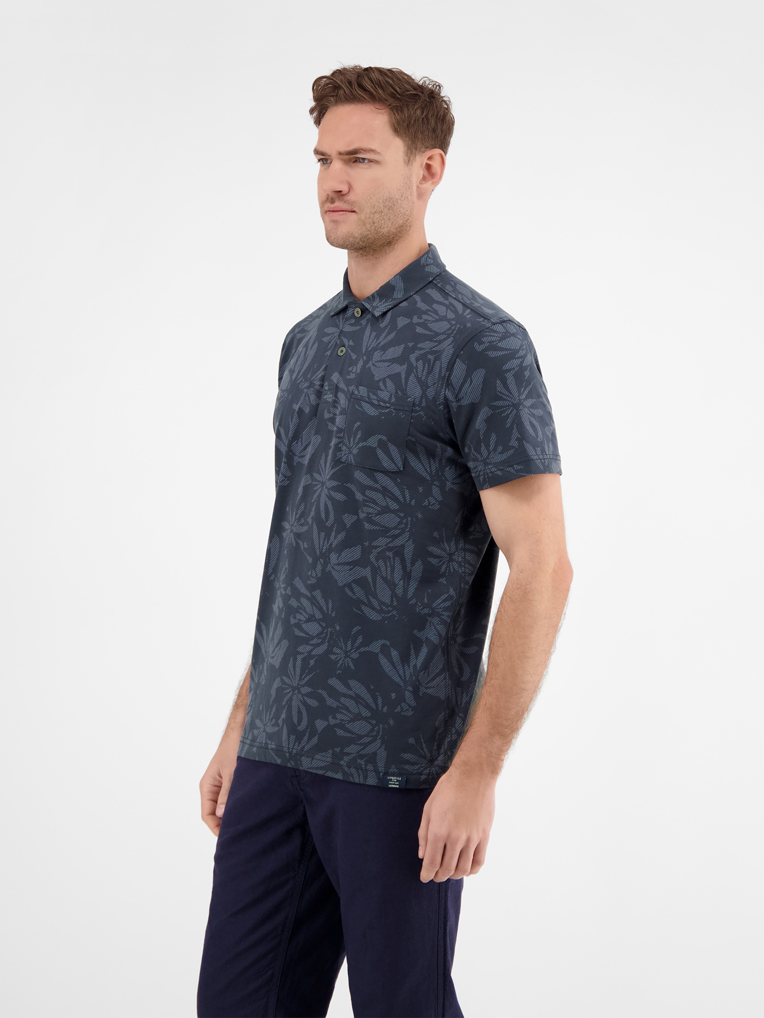 LERROS Poloshirt »LERROS Poloshirt mit Stretchanteil«
