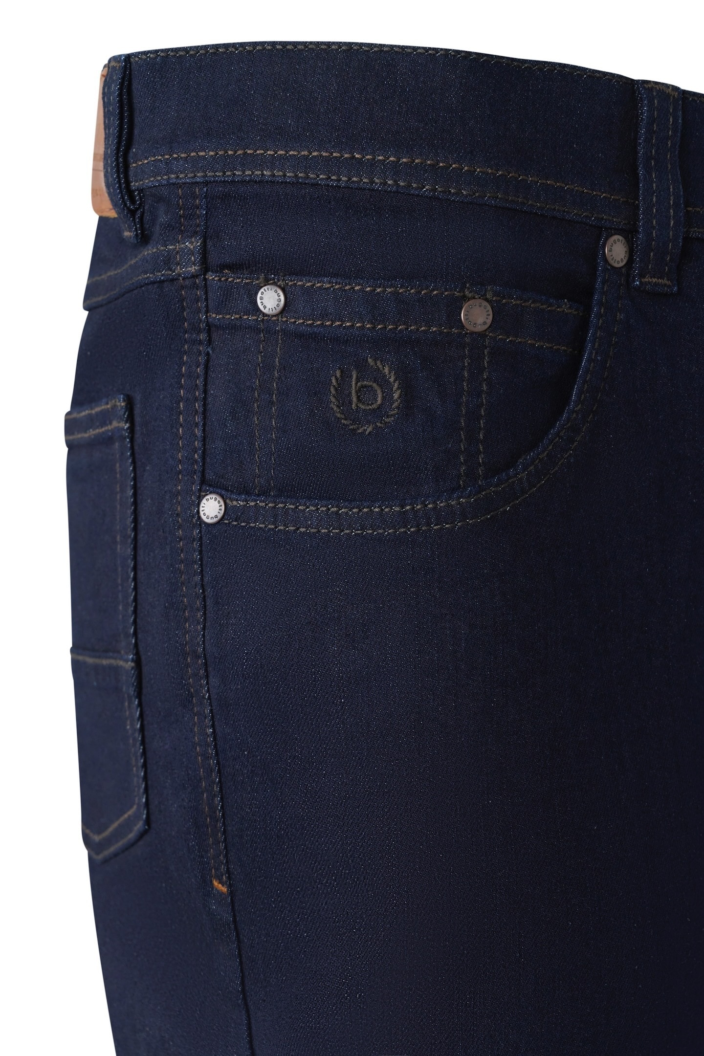 bugatti 5-Pocket-Jeans »Regular Fit«, aus Authentic Denim mit Stretch-Komfort