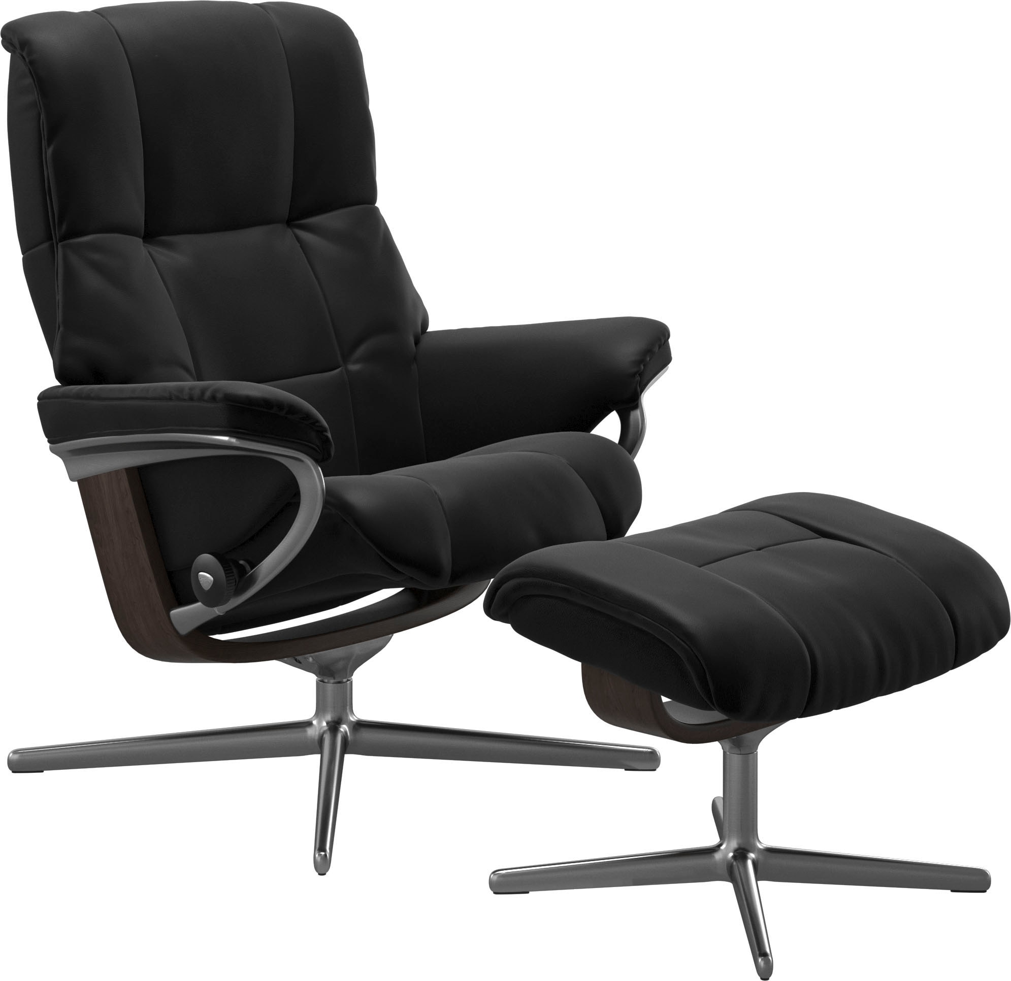 Stressless® Relaxsessel »Mayfair«, mit Cross Base, Größe S, M & L, Holzakzent Wenge