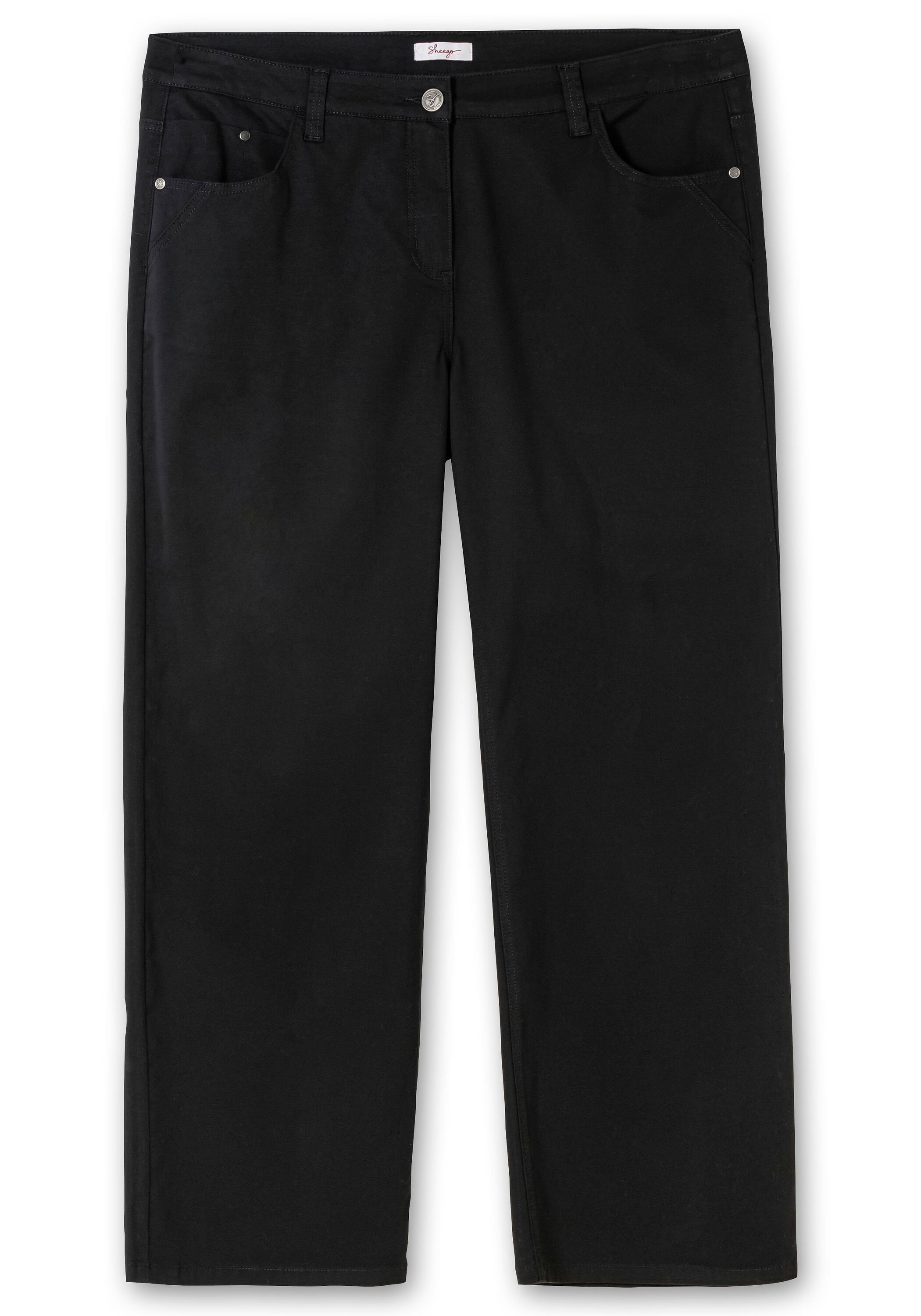 Sheego Stretch-Hose »Weite Hose im Curvy-Schnitt ELLA«