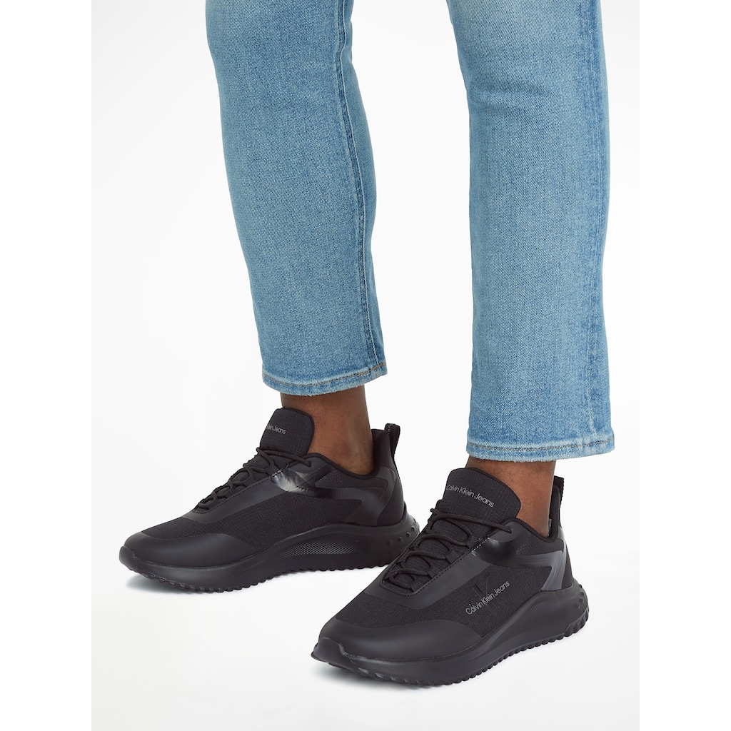 Calvin Klein Jeans Sneaker »EVA RUNNER LOW LACE ML MIX«, mit leichter Profilsohle, Freizeitschuh, Halbschuh, Schnürschuh