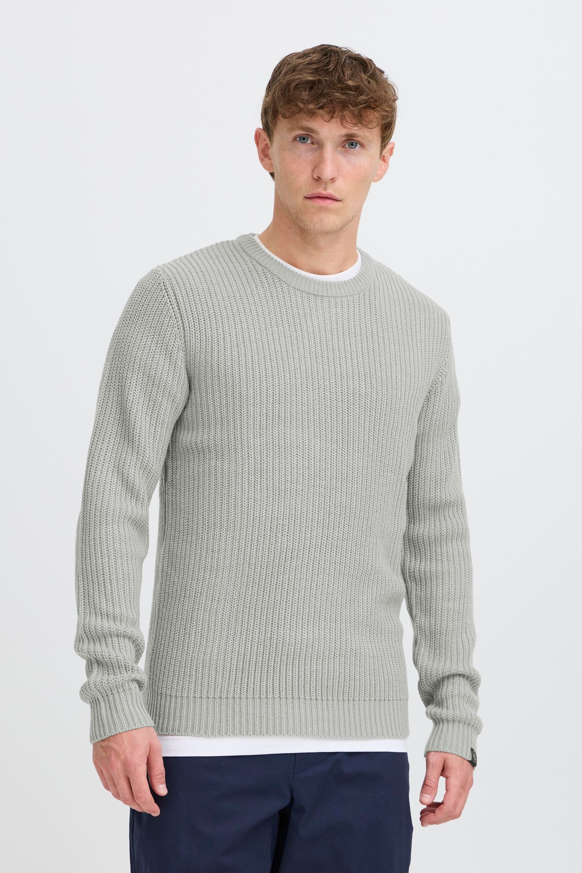 !Solid Strickfleece-Pullover »Strickpullover SDARON«