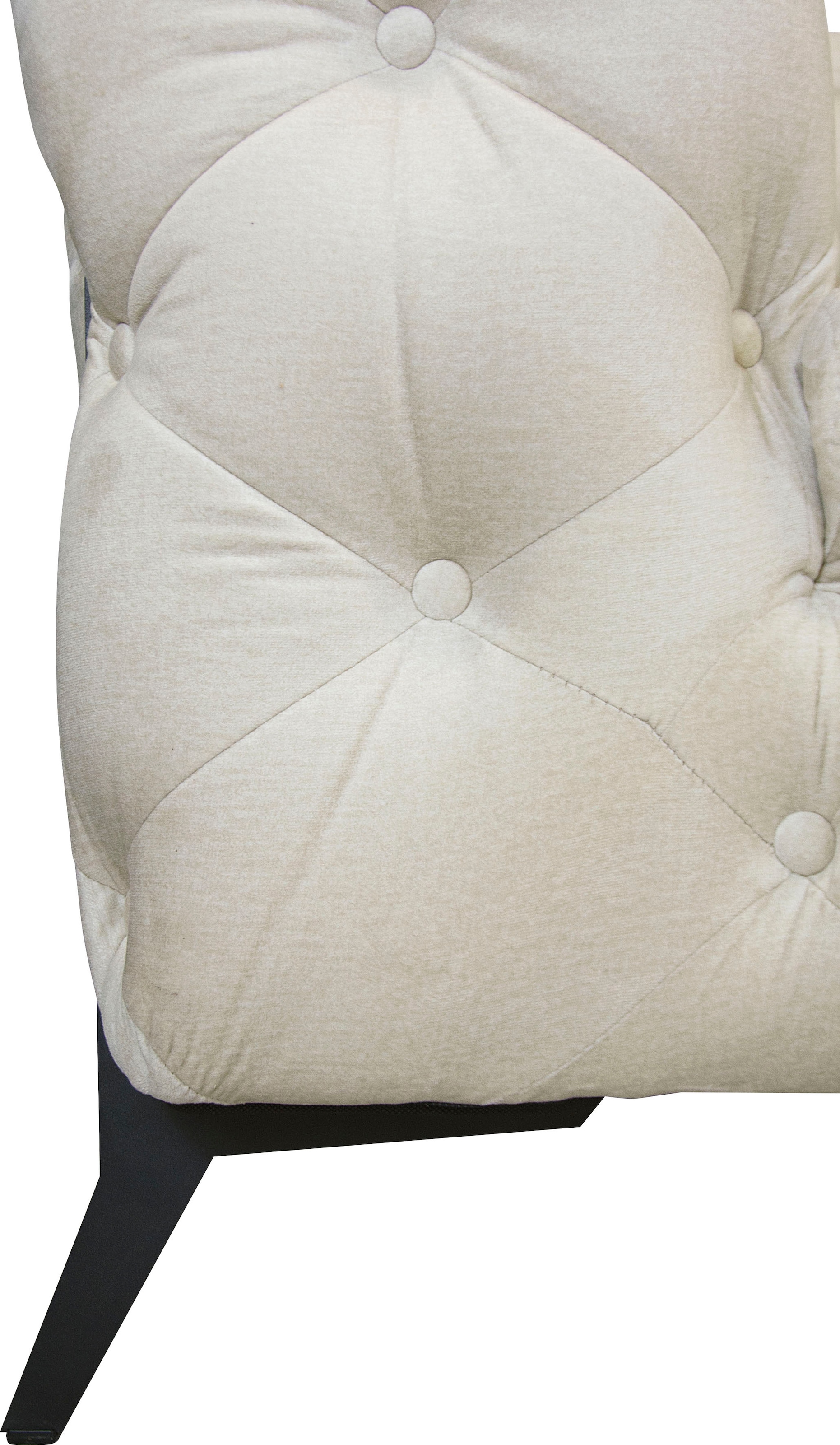 Home affaire Chesterfield-Sofa »Amaury L-Form« großes Ecksofa, Chesterfield-Optik, Breite 323 cm, Fußfarbe wählbar