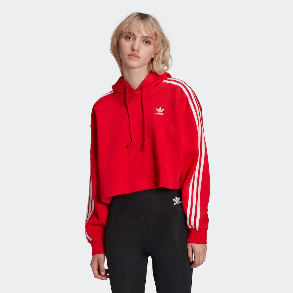 adidas Originals Kapuzensweatjacke »ADICOLOR CLASSICS CROP HOODIE«, (1 tlg.)