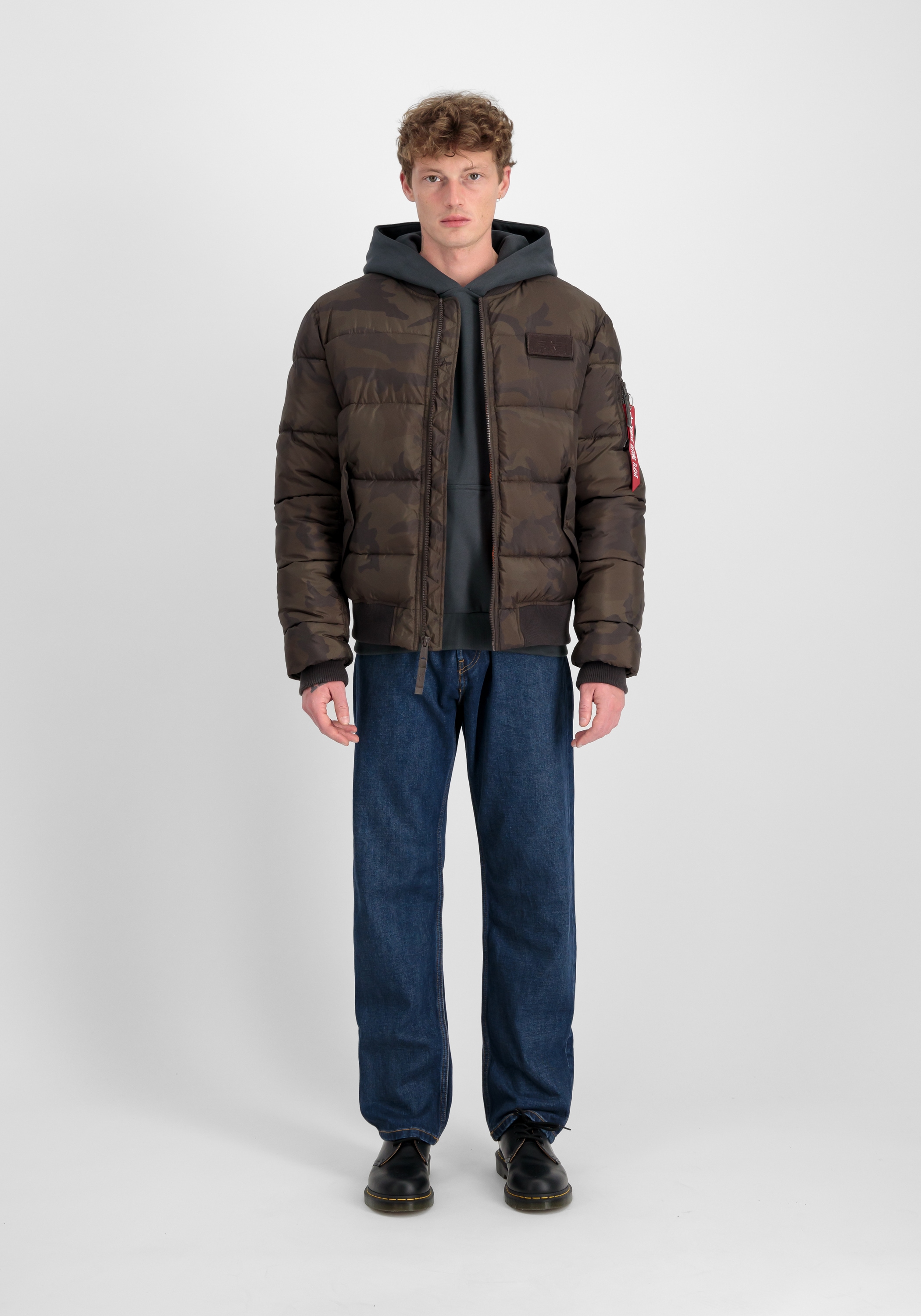 Alpha Industries Bomberjacke »Alpha Industries Men - Bomber Jackets MA-1 Puffer Bomber Camo«