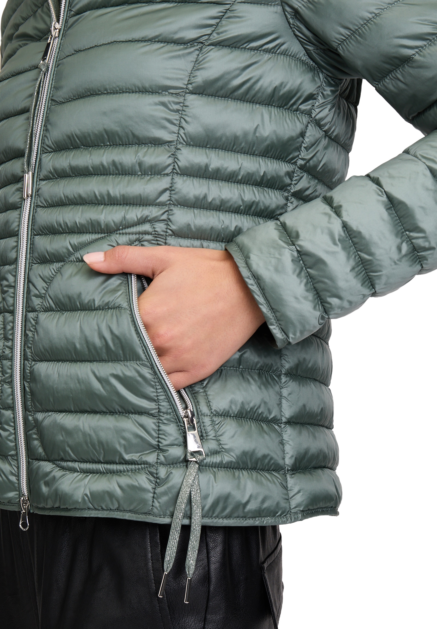 Cartoon Steppjacke »Steppjacke mit Reißverschlusstaschen«