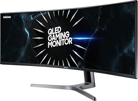 Samsung Curved-Gaming-LED-Monitor »Odyssey CRG9 C49RG94SSR«, 124 cm/49 Zoll, 5120 x 1440 px, DQHD, 4 ms Reaktionszeit, 120 Hz