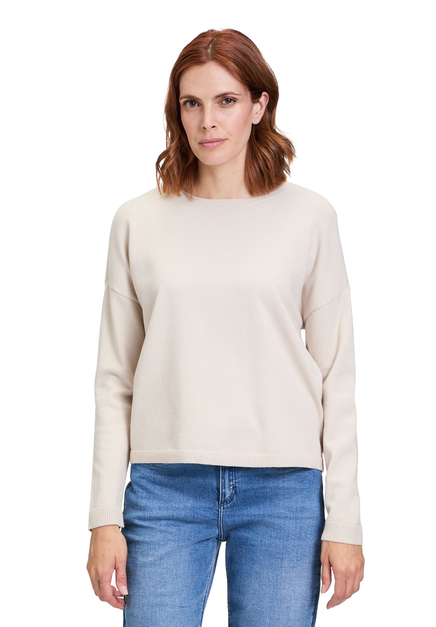 Cartoon Strickpullover »Strickpullover mit Rundhalsausschnitt«