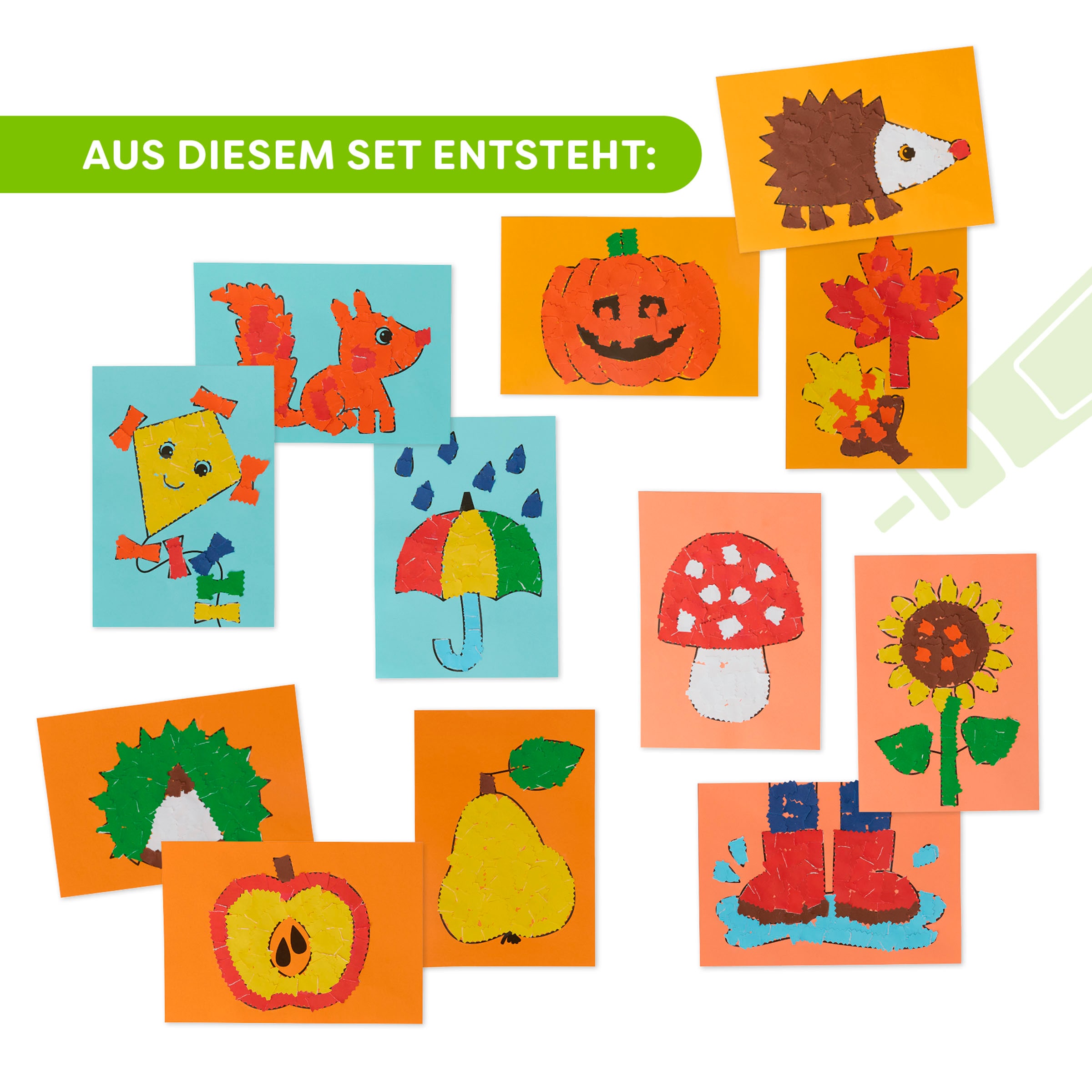 Haba Kreativset »2er Bastelsets Erstes Basteln Herbst«