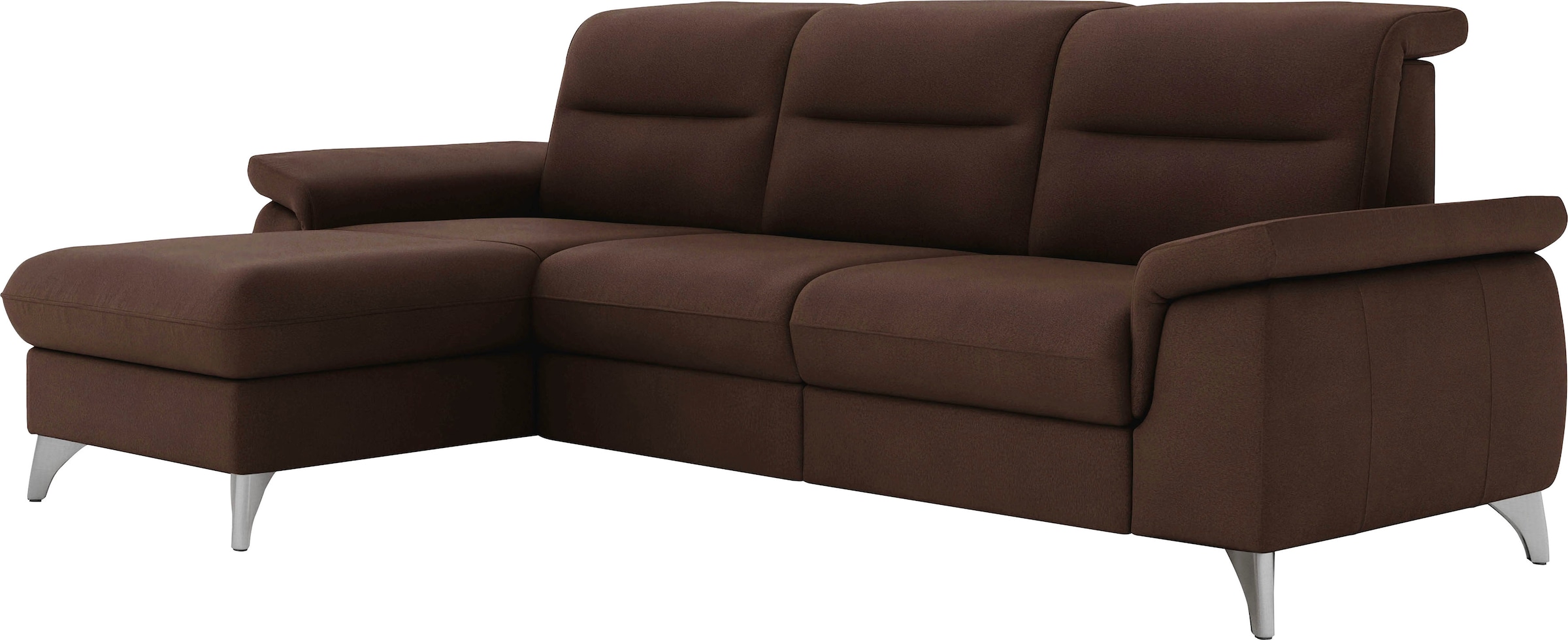 sit&more Ecksofa »Astoria L-Form«, wahlweise mit motorischer Relaxfunktion