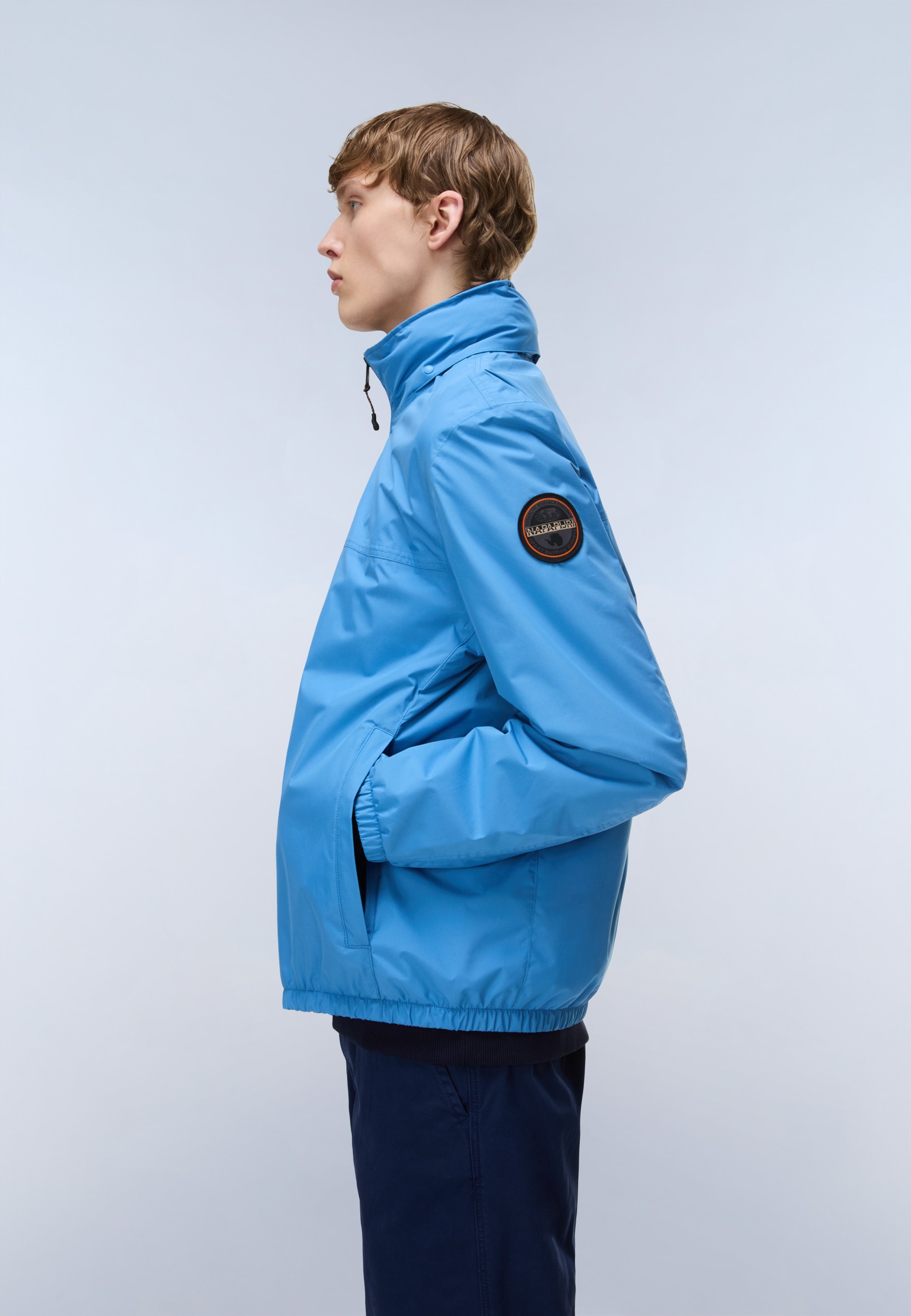 Napapijri Windbreaker sportlicher Stil, mit Reißverschluss, für Sport und Freizeit