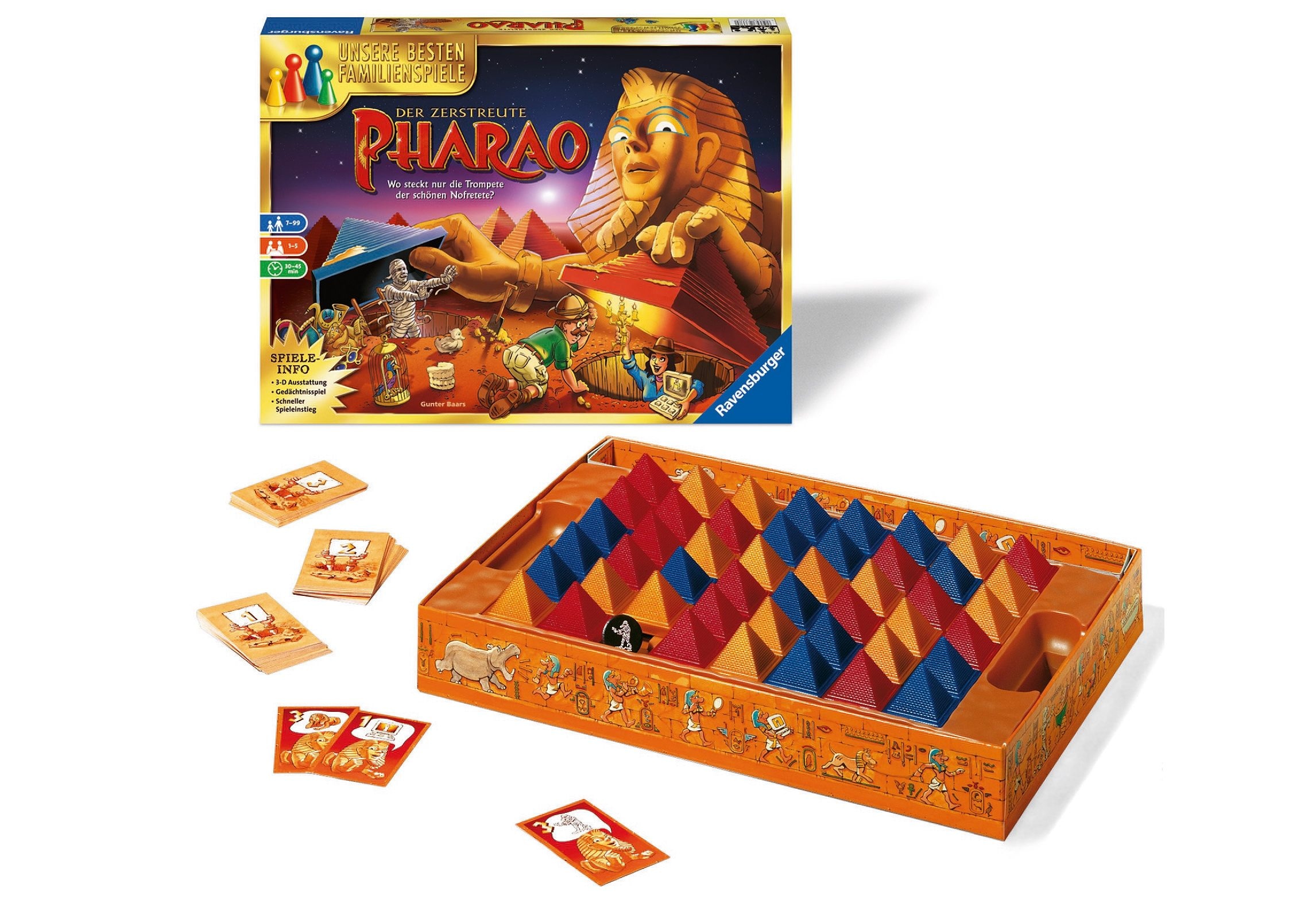Ravensburger Spiel »Der zerstreute Pharao«, Made in Europe