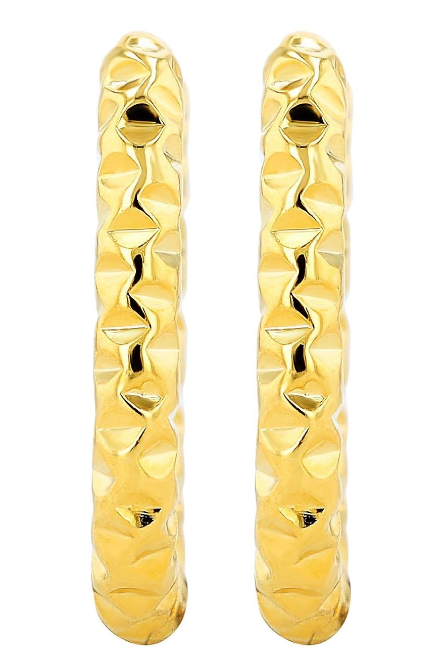 Adelia´s Paar Creolen »Damen Ohrringe ¿ Creole aus Edelstahl«