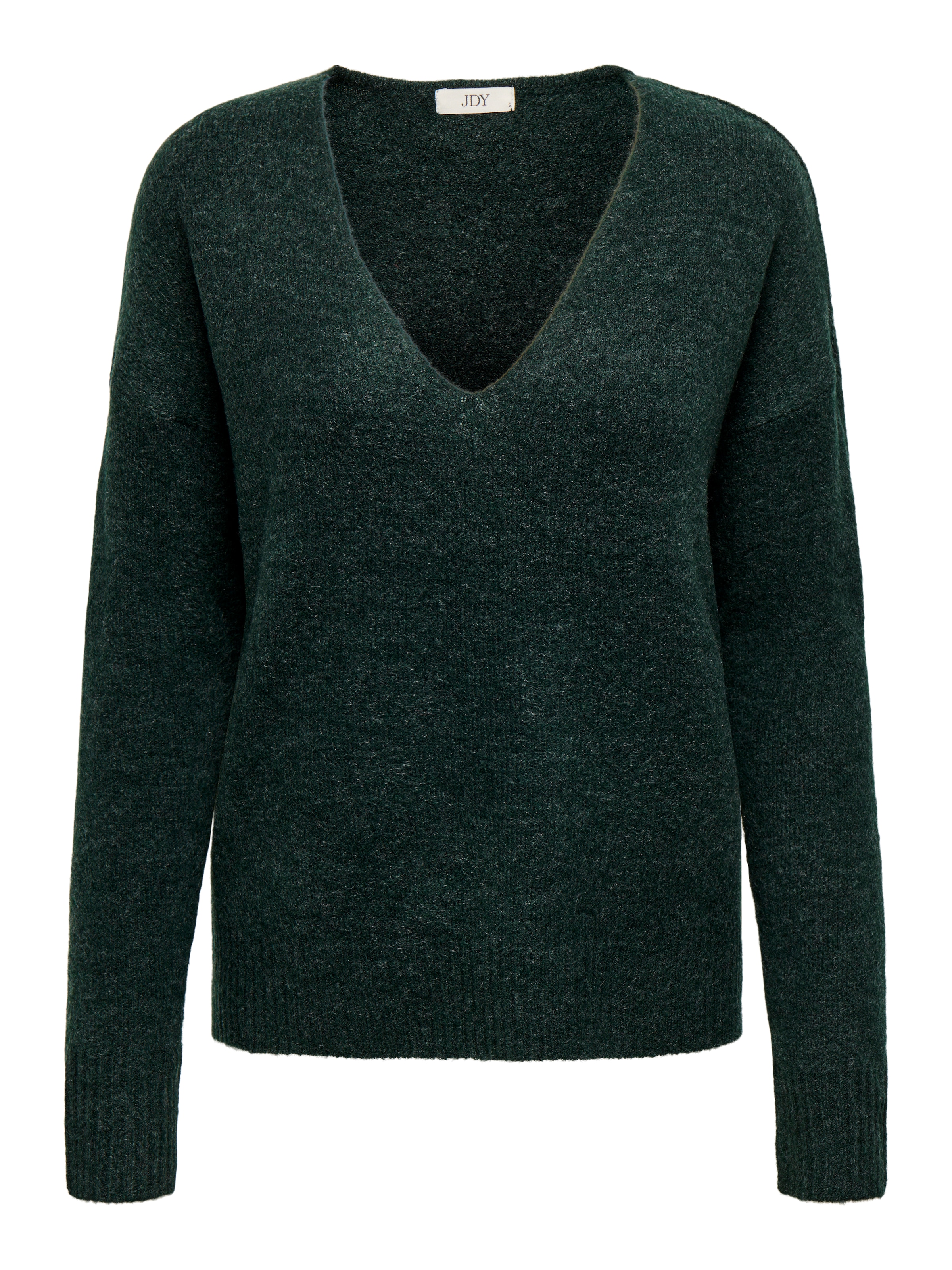 JDY V-Ausschnitt-Pullover »JDYELANORA L/S V-NECK PULLO. KNT NOOS«, mit leicht überschnittenen Schultern
