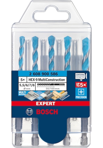 Bosch Professional Bohrersatz »EXPERT HEX-9 MultiConstruction«, (Set, 5 tlg.),... kaufen