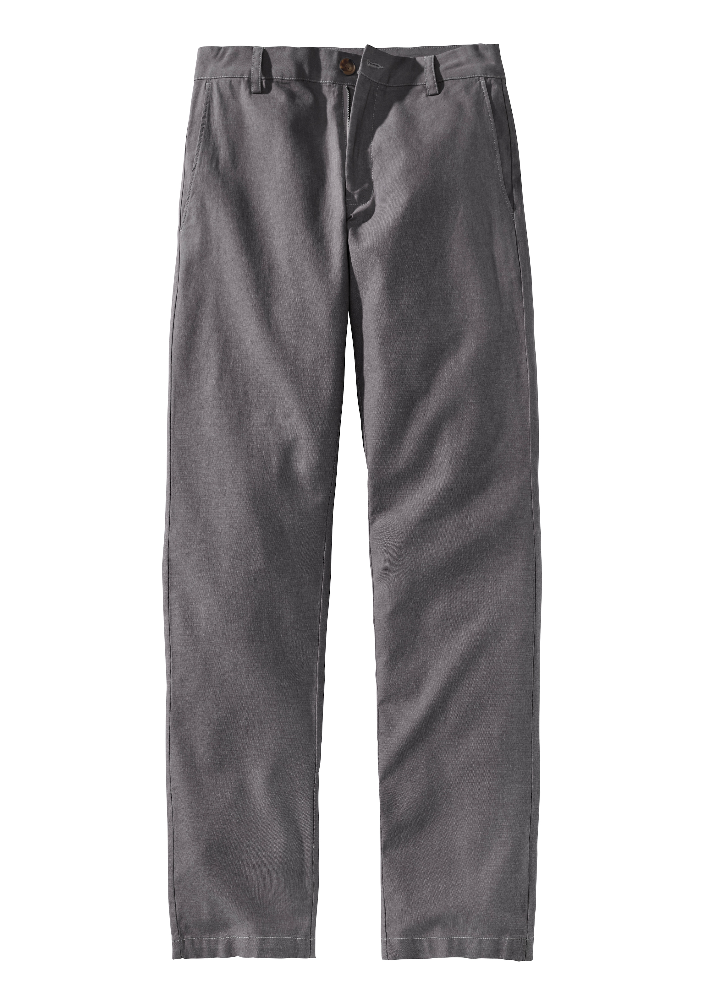 John Devin Chinohose »regular-fit, lange Oxford Hose«, aus elastischer Baumwoll-Qualität