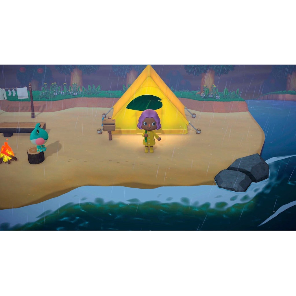 Nintendo Switch Spielekonsole »Lite«, inkl. Animal Crossing + DLC (Happy Home Paradise)