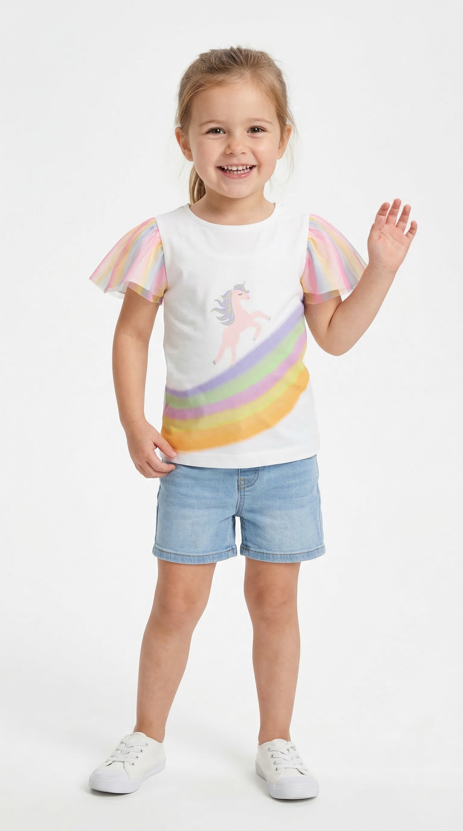 Blue Seven T-Shirt mit tollem Einhorn-Motiv