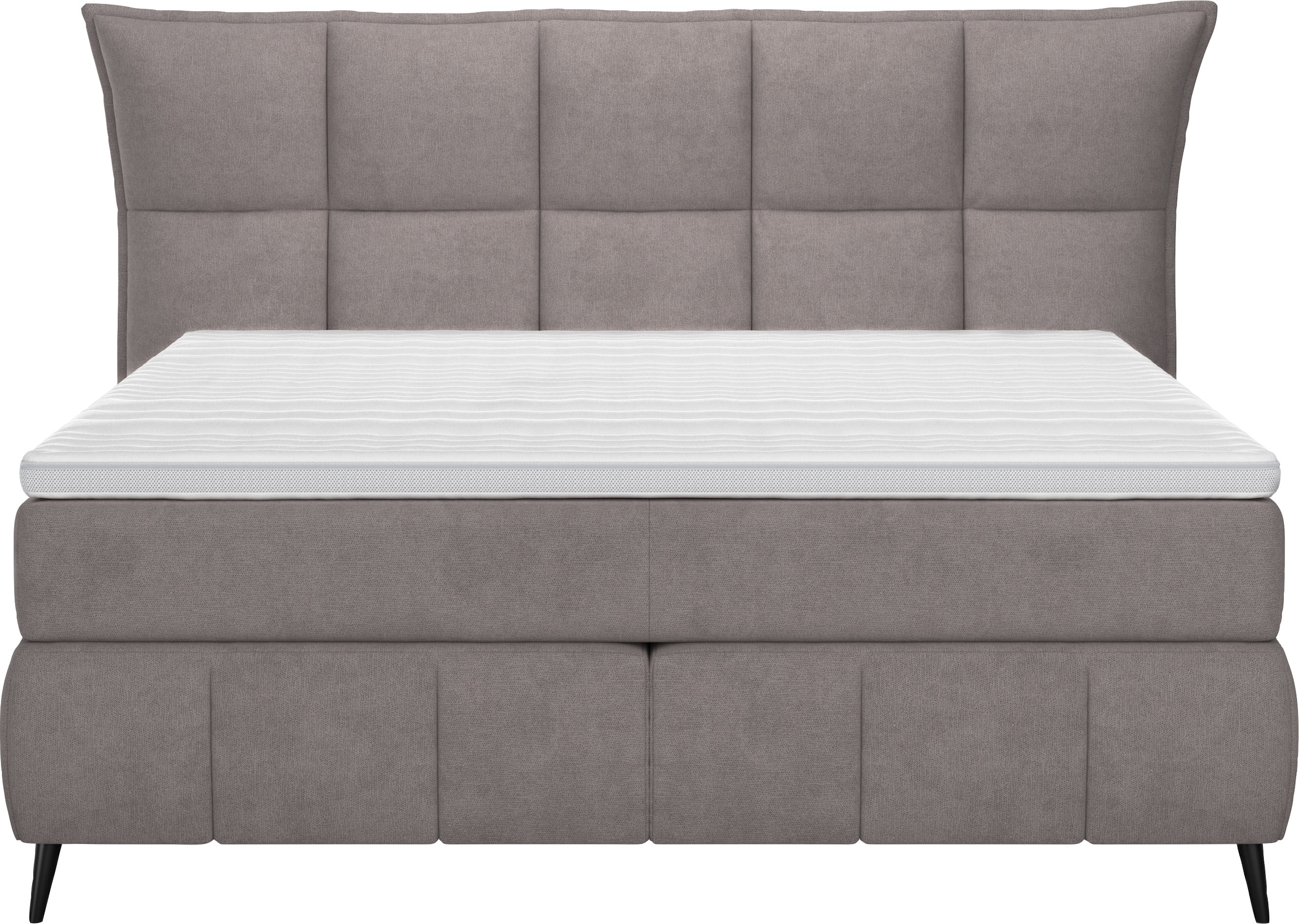 COTTA Boxspringbett »Sarah«, inkl. Topper, 2 Matratzenkerne, Härtegrade H2, H3 oder H4