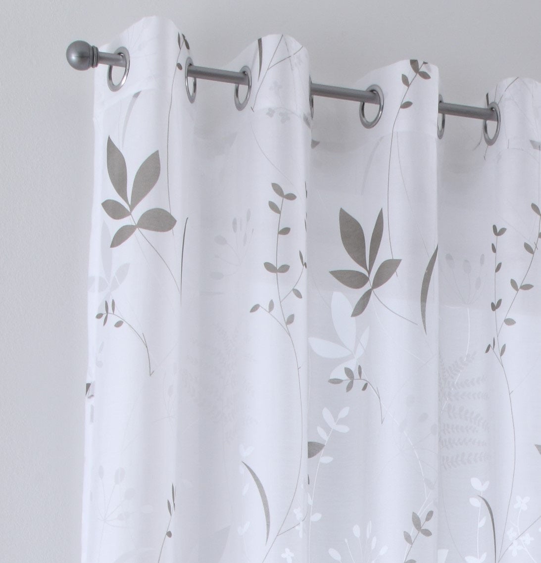 (1 online bedruckt Gardine Baumwolle-Polyester, Kutti Vorhang halbtransparent, »Dandelion«, St.), kaufen Ausbrenner,