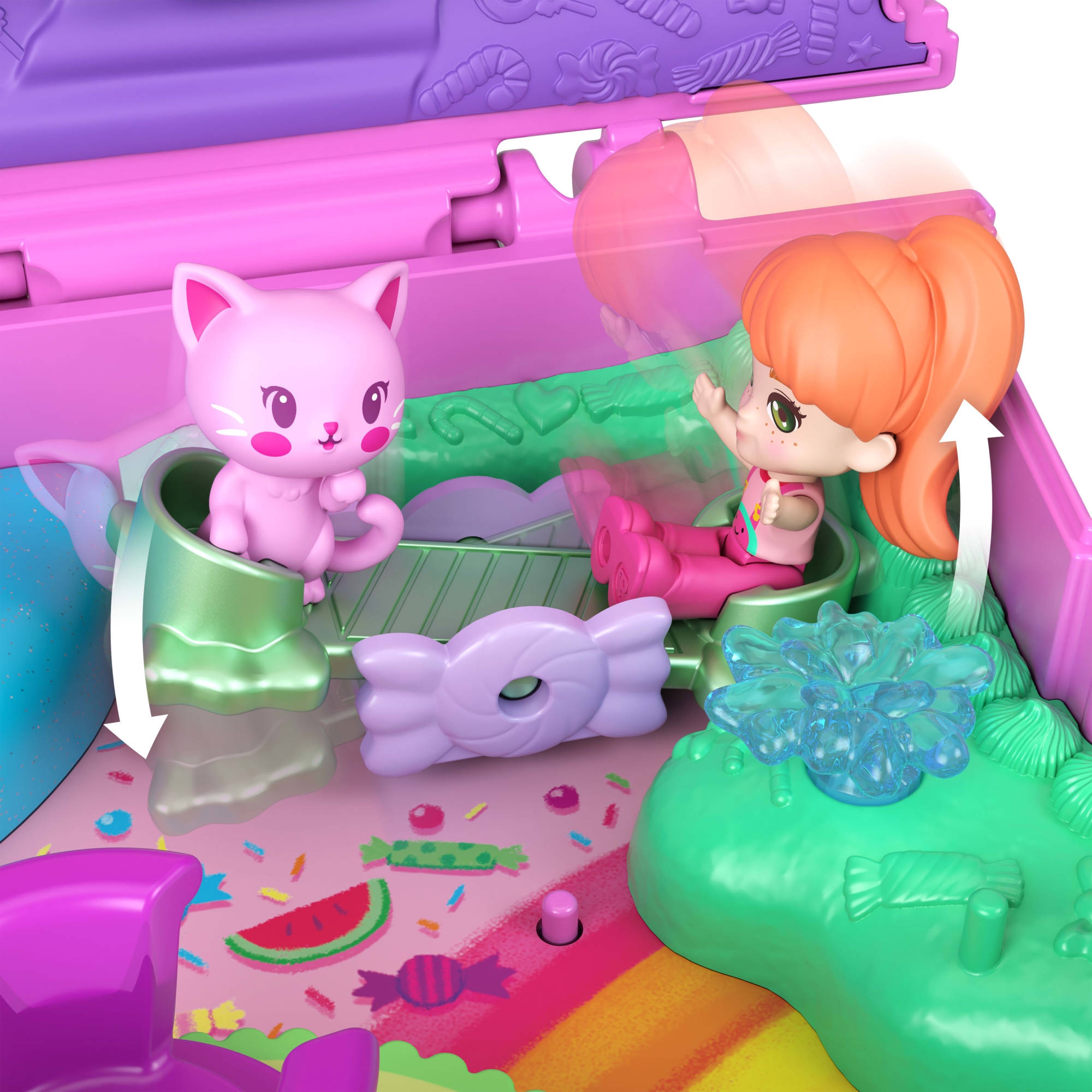 Polly Pocket Spielwelt »Wassermelone- Kaugummi Schatulle«