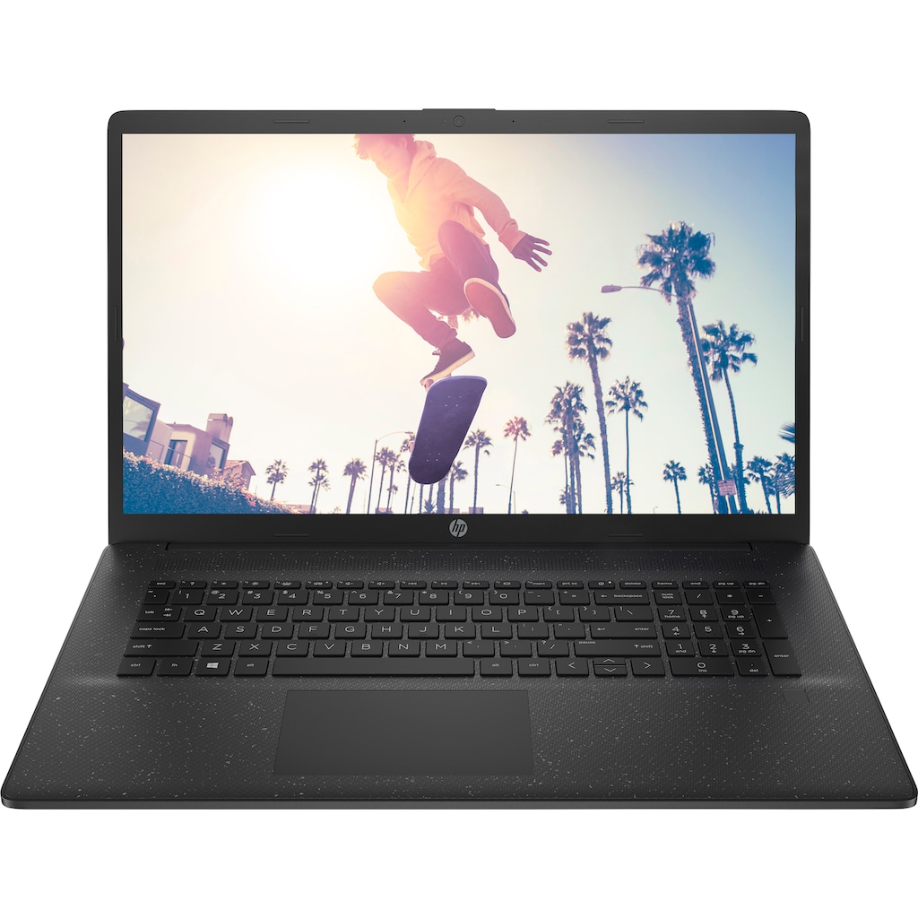HP Notebook »17-cp0256ng«, (43,9 cm/17,3 Zoll), AMD, Radeon RX Vega 7, 512 GB SSD, Kostenloses Upgrade auf Windows 11, sobald verfügbar