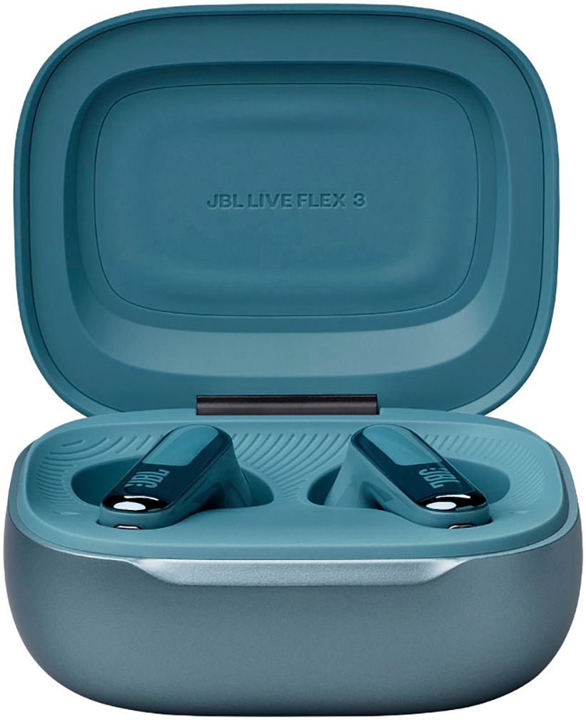 JBL wireless In-Ear-Kopfhörer »LIVE FLEX 3«, A2DP Bluetooth, Adaptive Noise-Cancelling-Multi-Point-Verbindung-Hi-Res, True Adaptive Noise Cancelling, IP54, Personi-Fi 3.0
