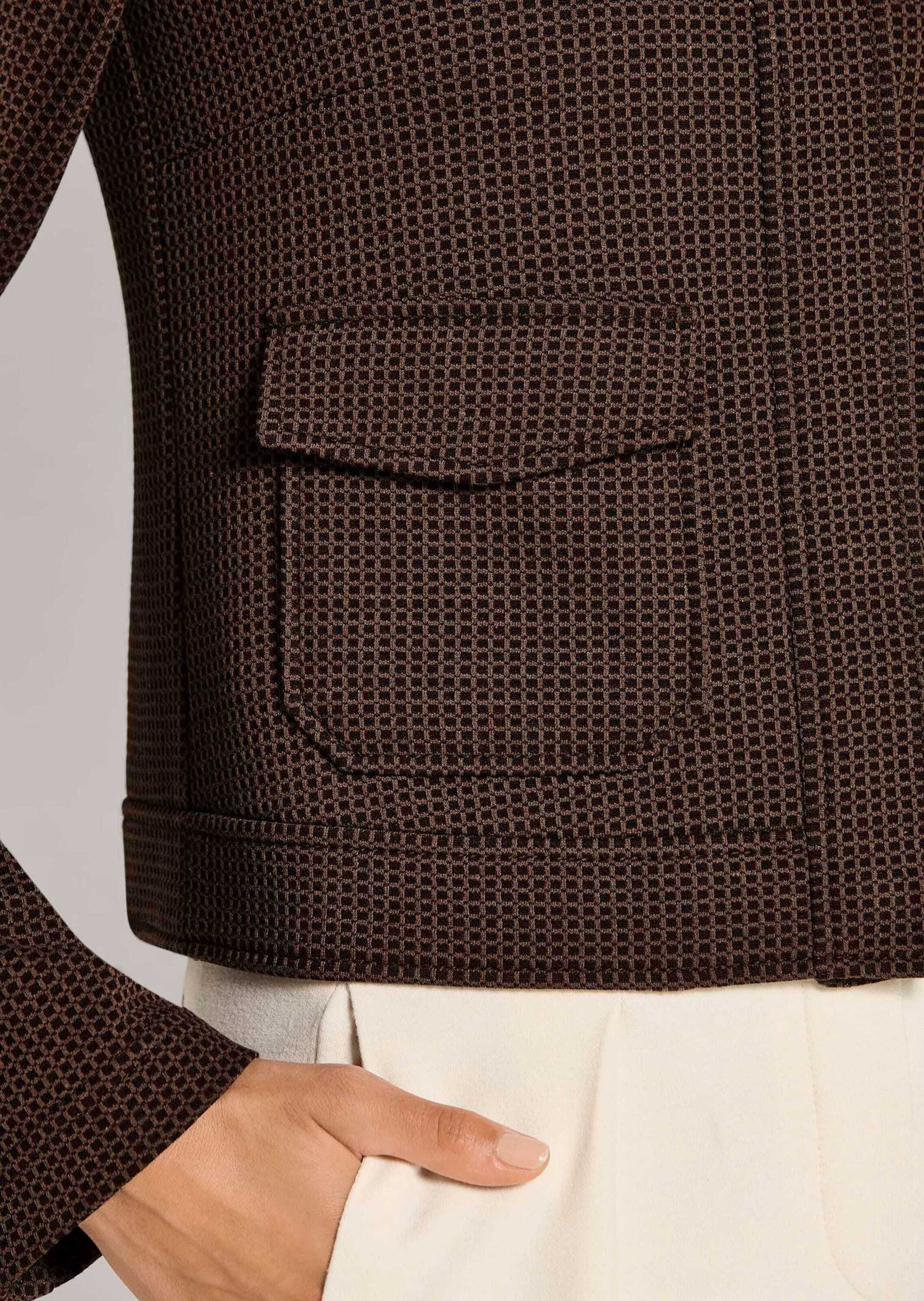 MADELEINE Jackenblazer »Blazer Jerseyblazer in Waffeloptik«