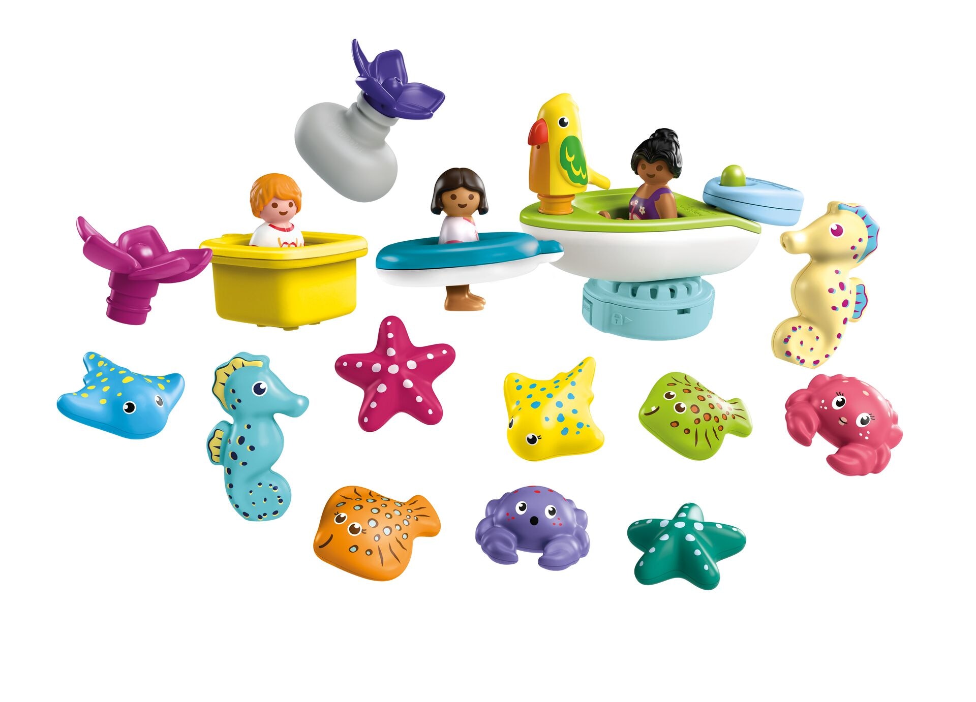 Playmobil® Spielzeug-Adventskalender »JUNIOR & Tinti: Bunter Badespaß Adventskalender (71777), Junior Aqua« ab 12 Monaten Made in Germany