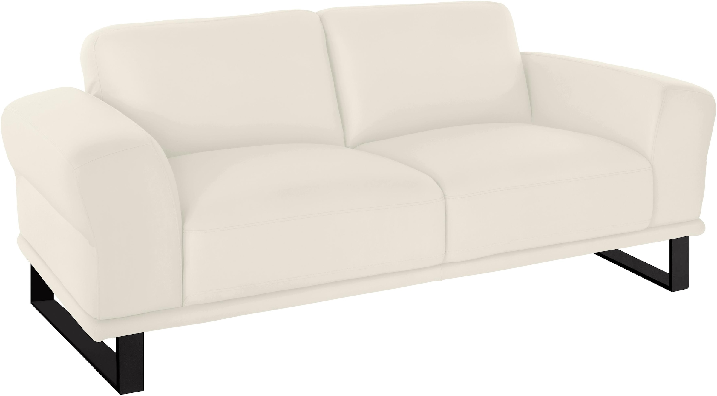 W.SCHILLIG 2-Sitzer »montanaa« mit Metallkufen in Schwarz pulverbeschichtet, Breite 192 cm