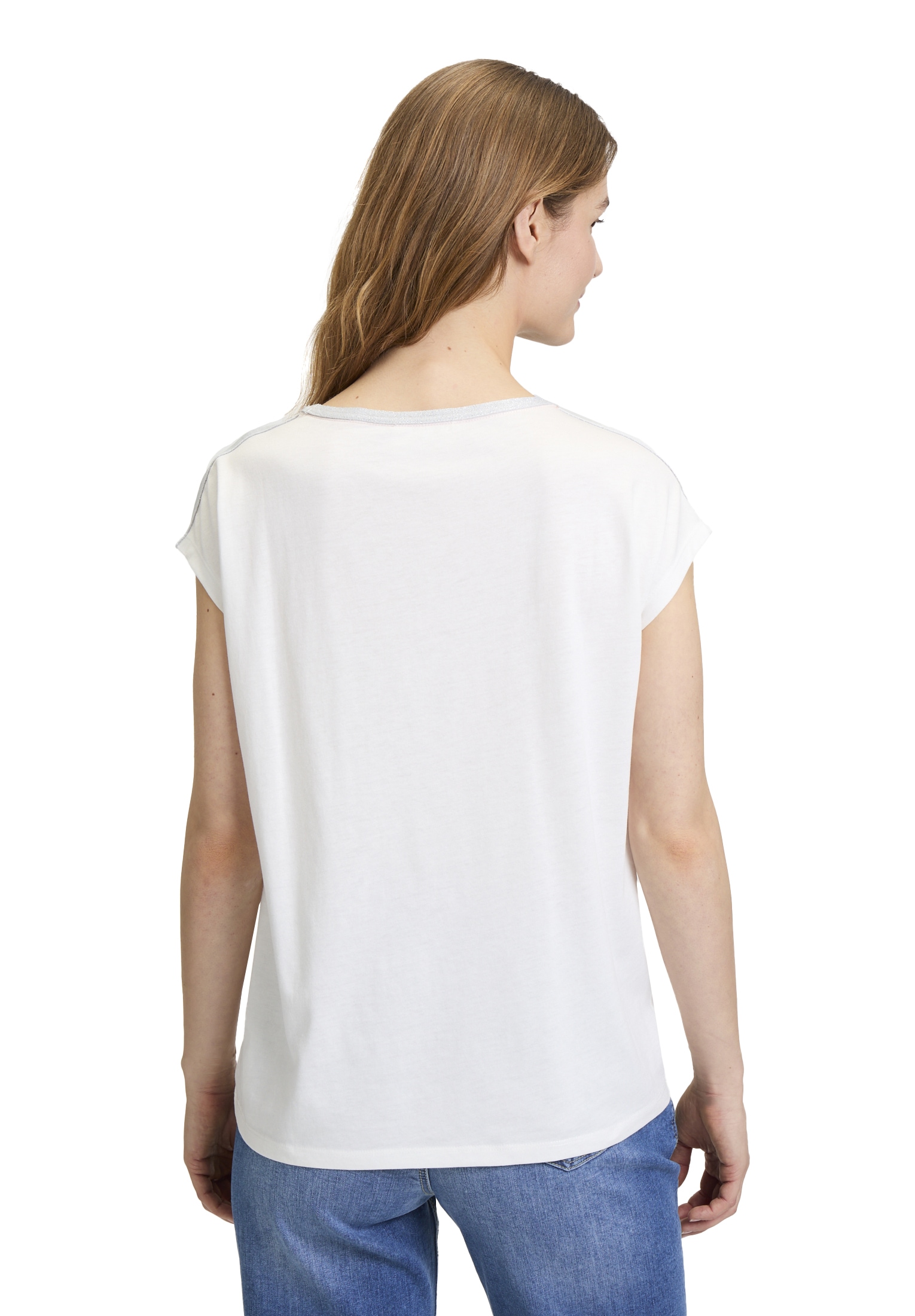 Cartoon Kurzarmshirt »Rundhals-Shirt mit Placement«