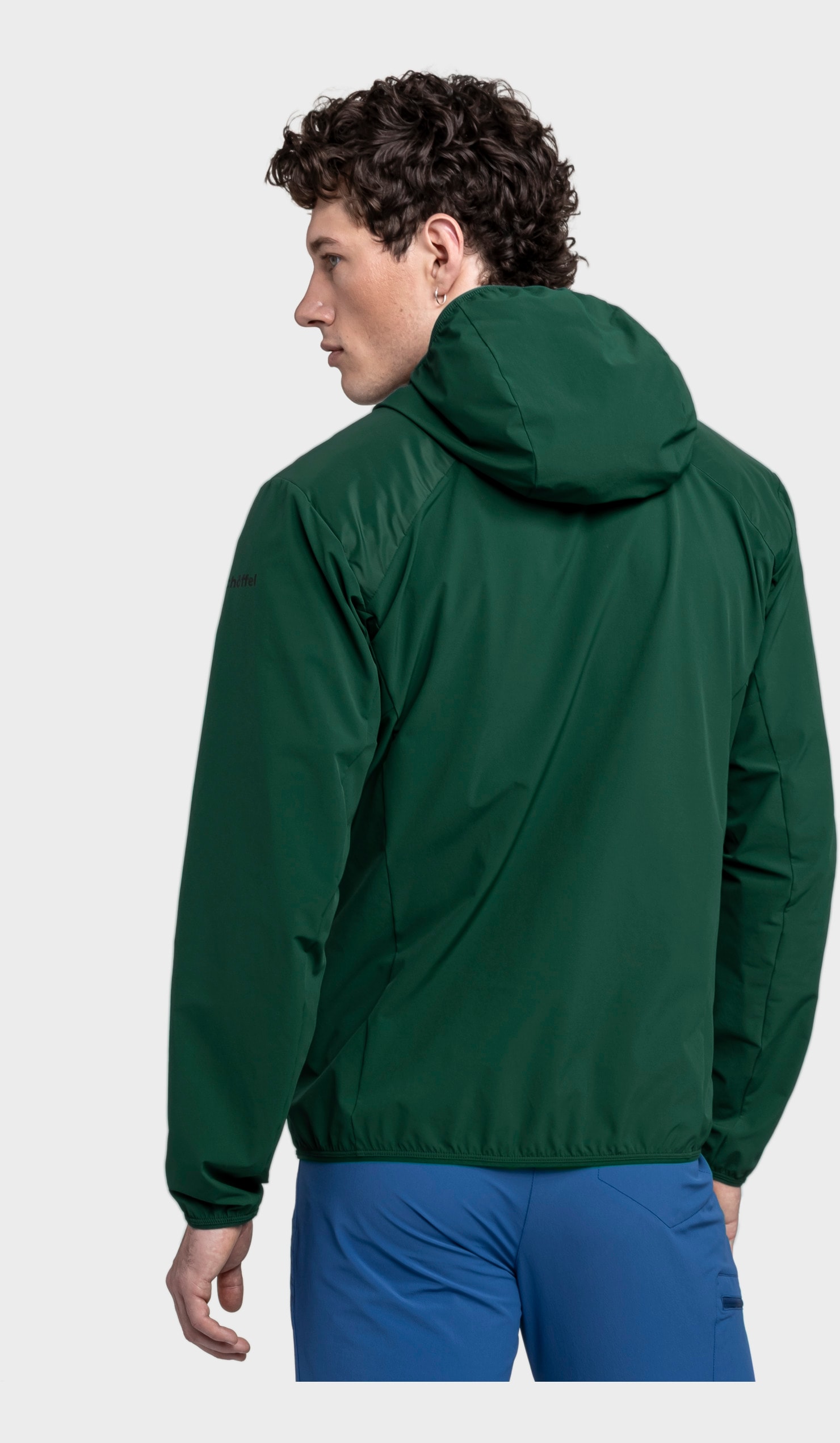 Schöffel Funktionsjacke »Hybrid Jk Style Blaueis MNS« mit Kapuze